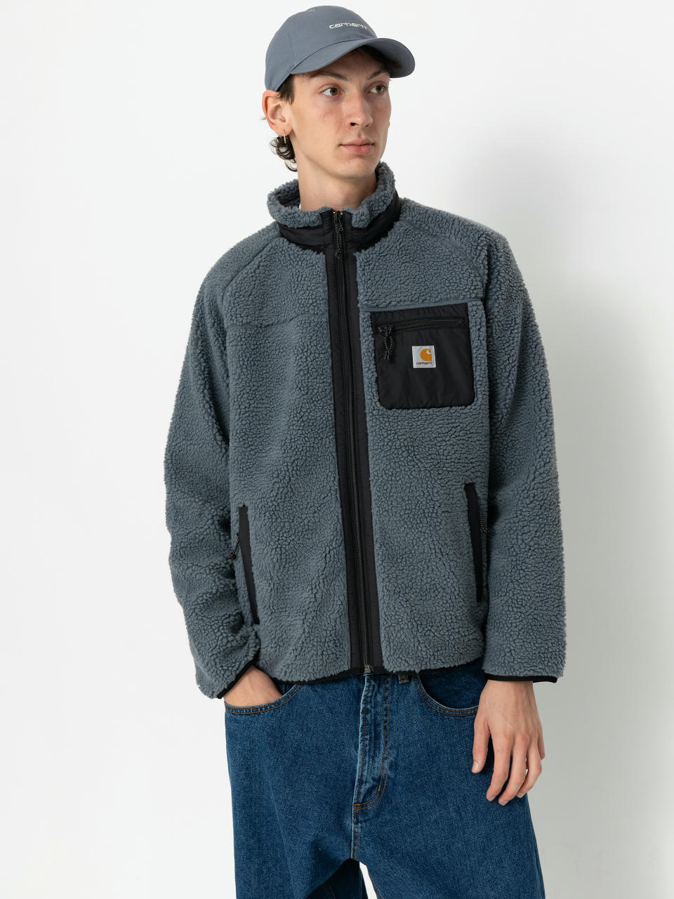 Carhartt WIP Prentis Liner Dzseki (dove grey/black)