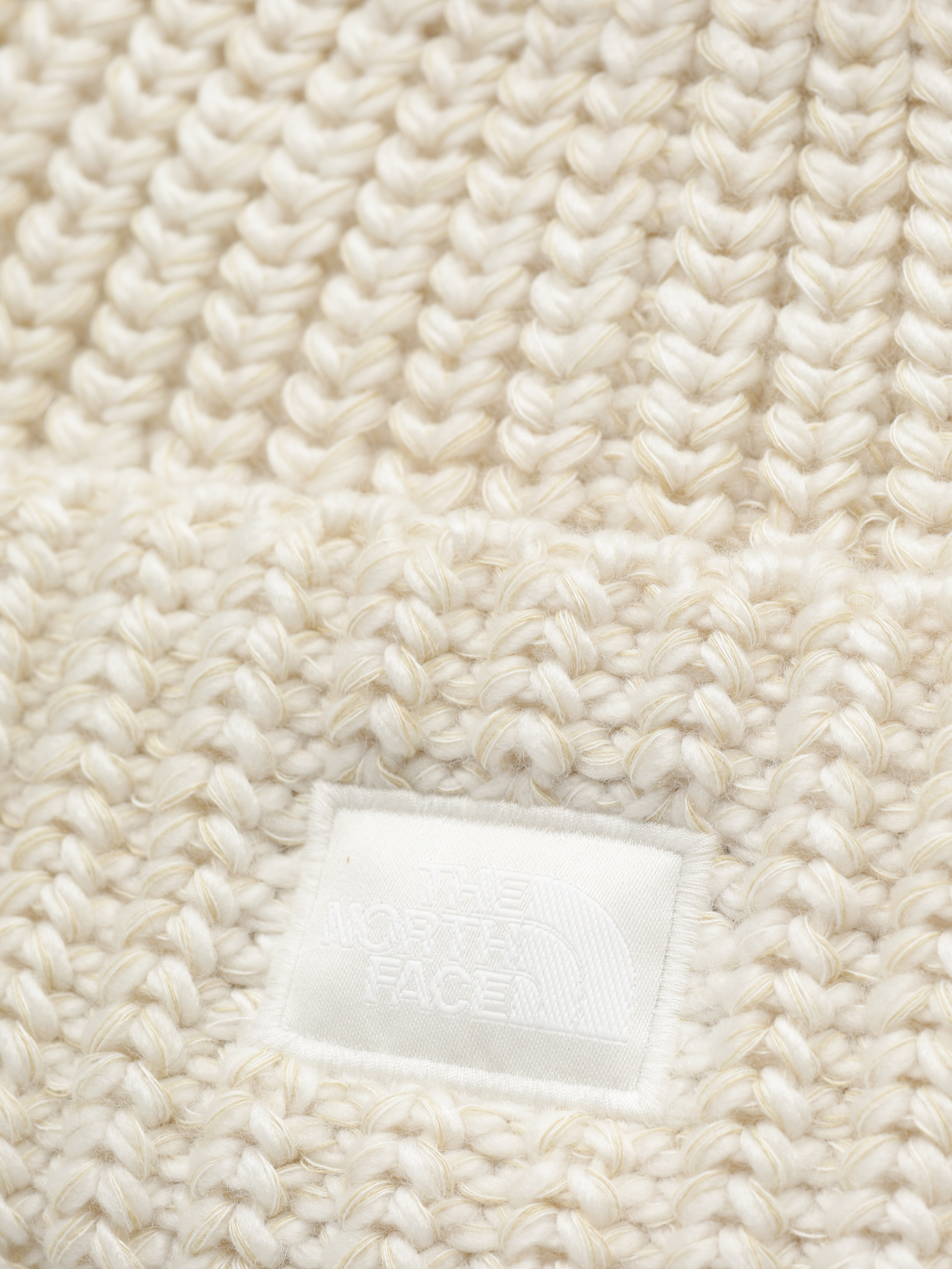 Sapka The North Face Cozy Chunky Cabin (gardenia white/gravel/k)