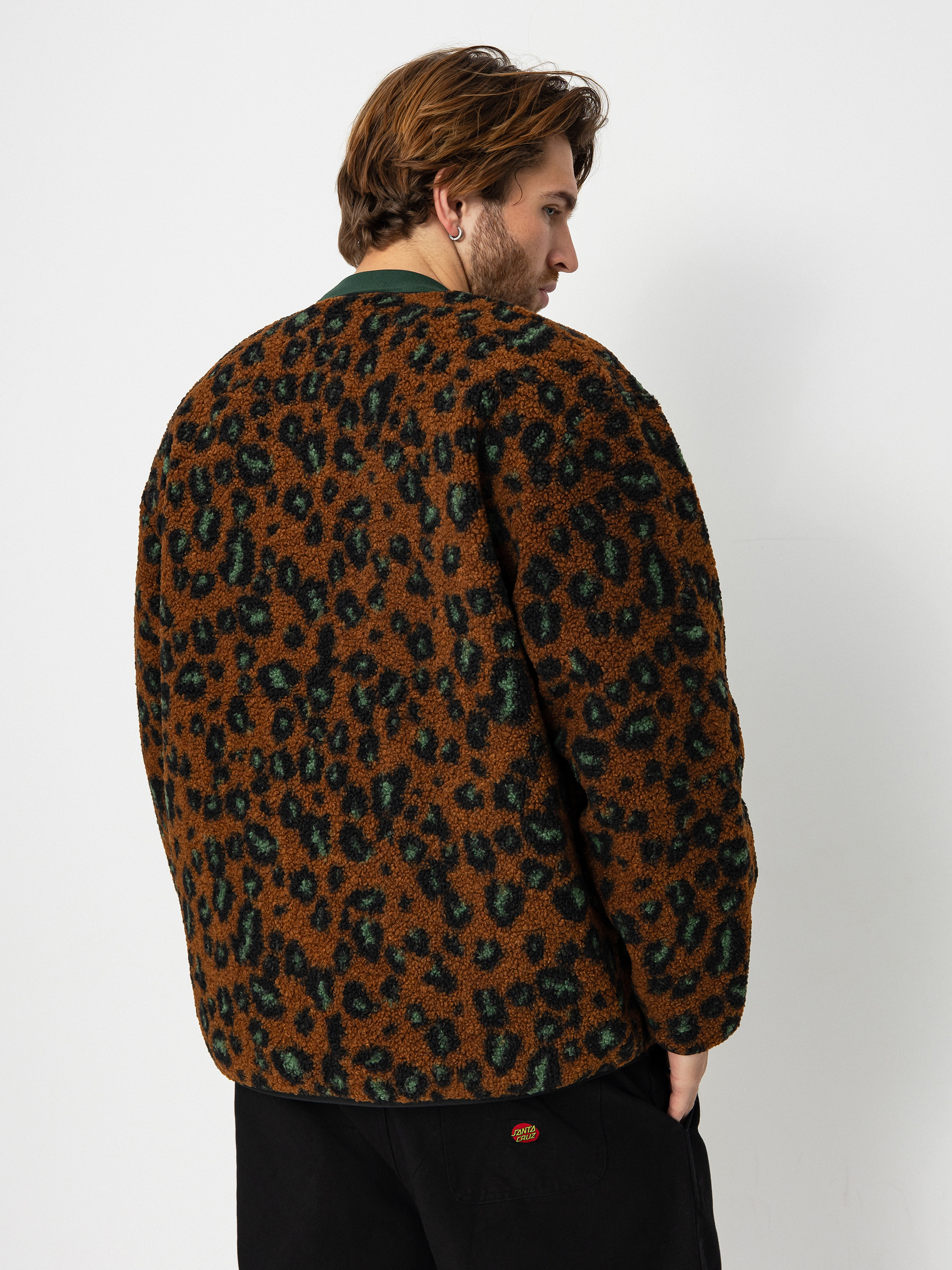 Dzseki Carhartt WIP Devin Liner (camo leo jacquard/tamarind/black)