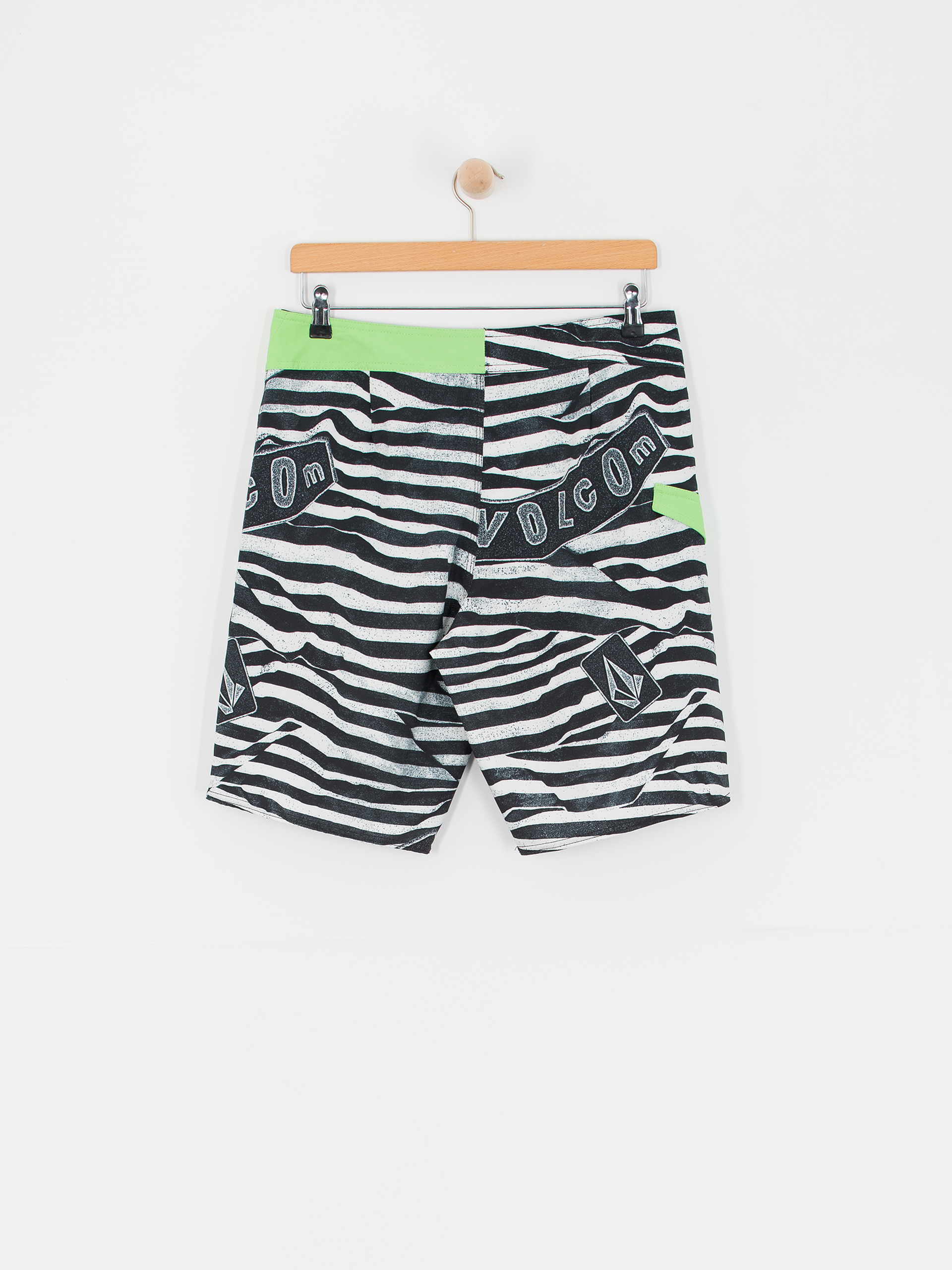 Volcom Lido Print Mod 20 Boardshort (electric green)
