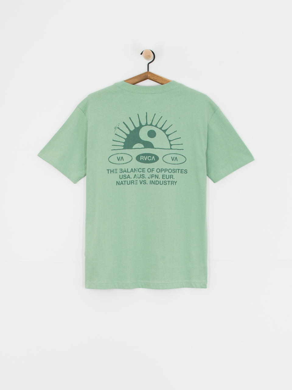 RVCA Balance Rise Póló (green haze)