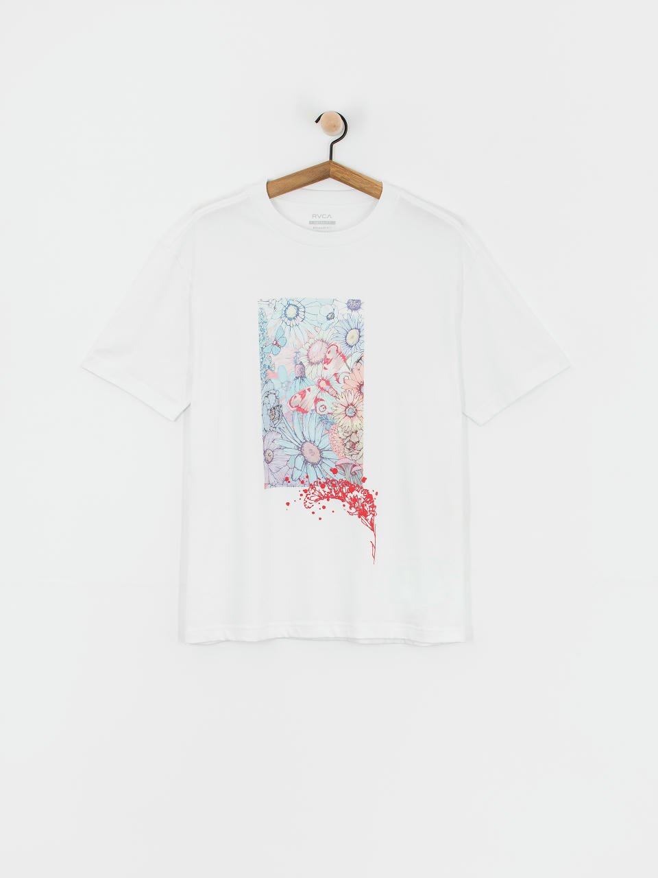 RVCA Sage Floral Póló (white)