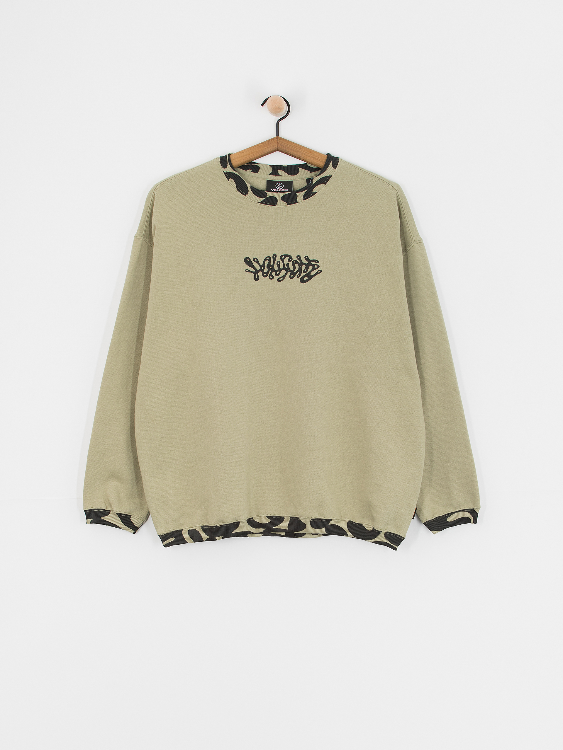 Volcom Fa Zephyr Crew Pulóver (green tea)