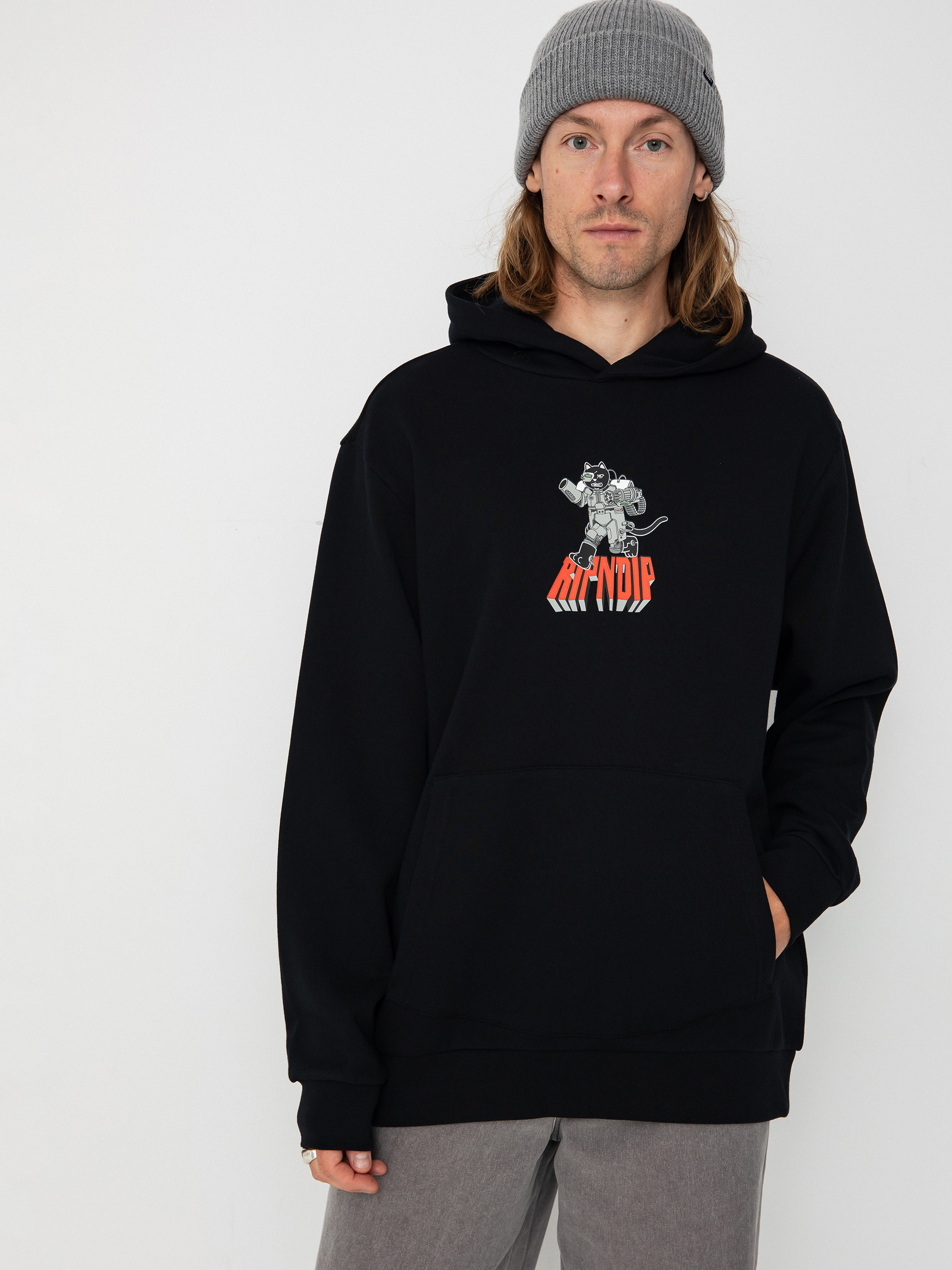 RipNDip Tomorrowland HD Kapucnis pulóver (black)