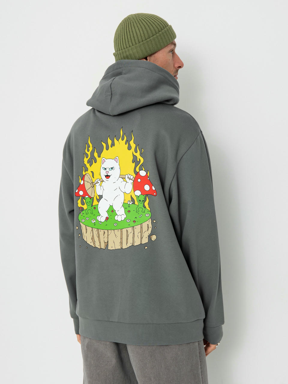 RipNDip Bulking HD Kapucnis pulóver (charcoal)