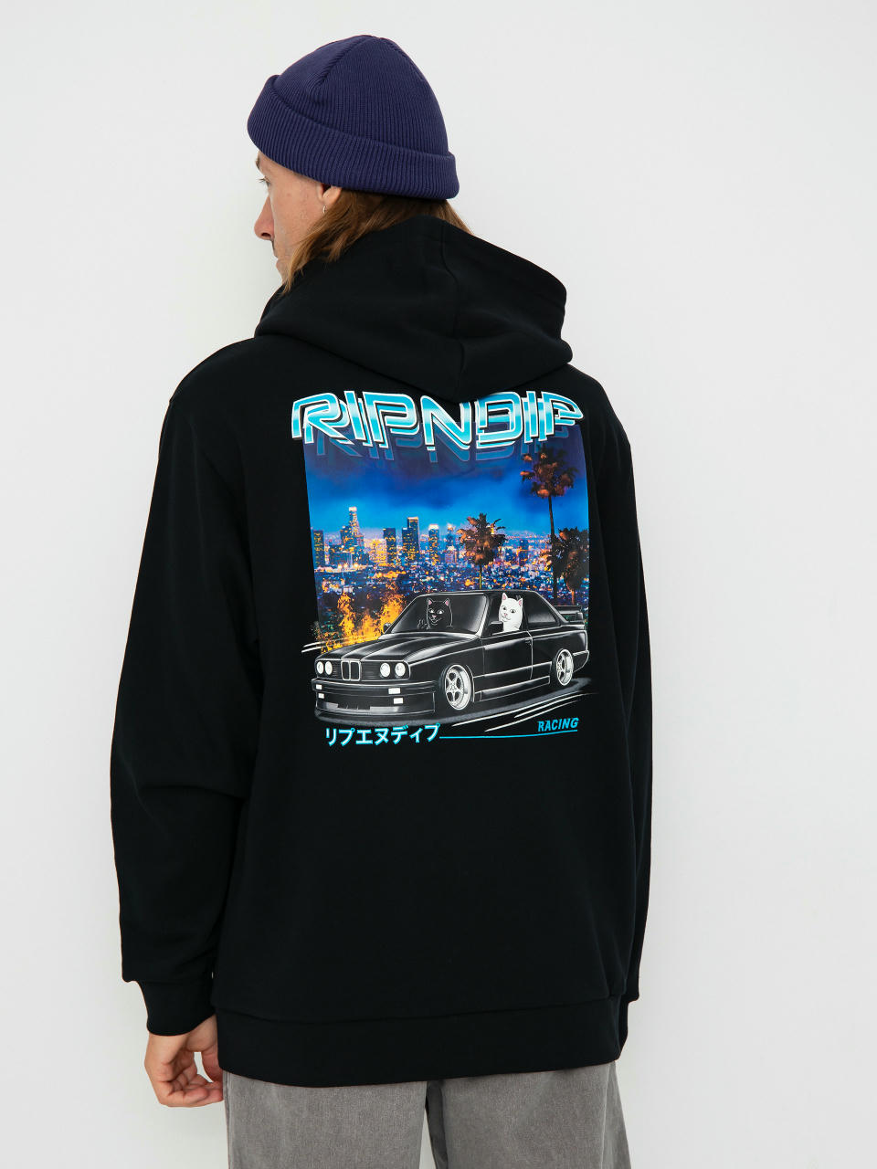 RipNDip Vroom Vroom HD Kapucnis pulóver (black)