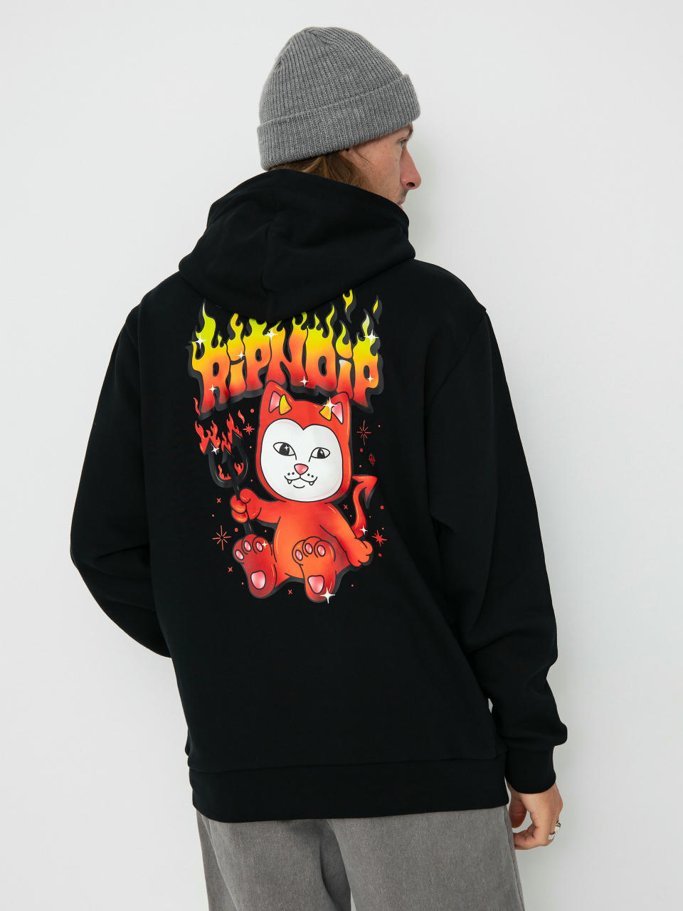 RipNDip Scary Cute HD Kapucnis pulóver (black)