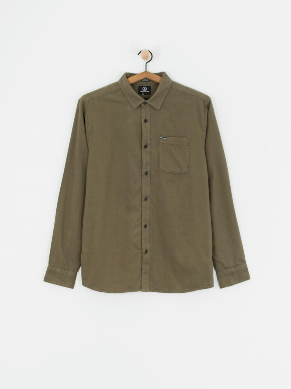 Volcom Caden Solid Ls Ing (wintermoss)