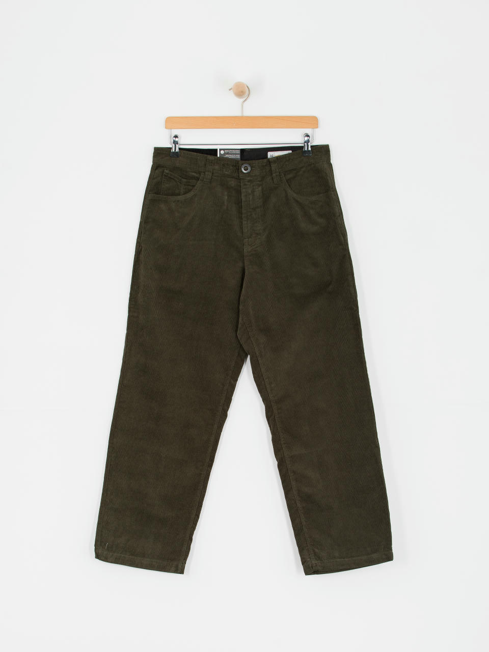 Volcom Frickin Loose Tapered Cord Kisnadrág (squadron green)