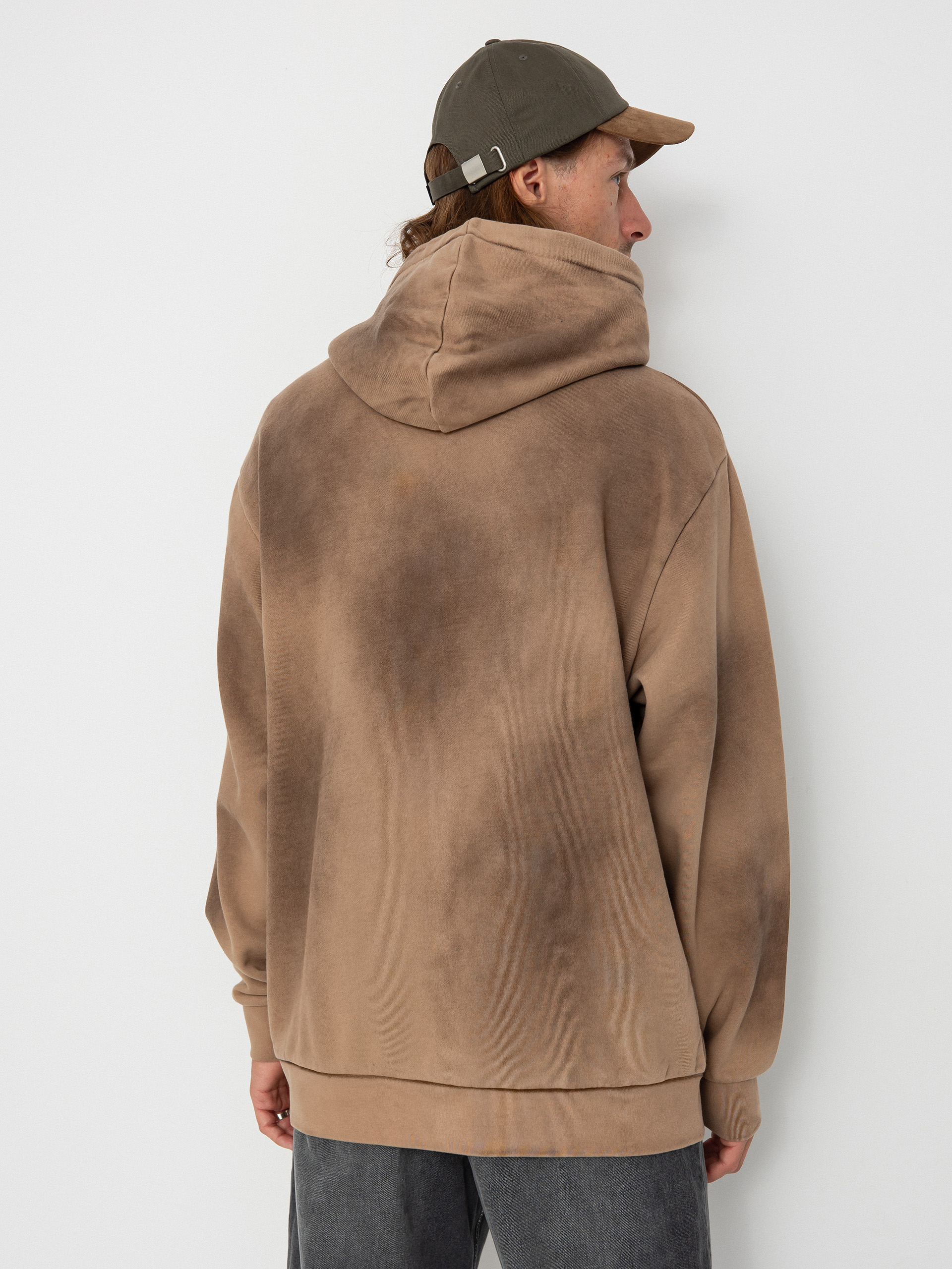 Kapucnis pulóver RipNDip Keep Out HD (almond)