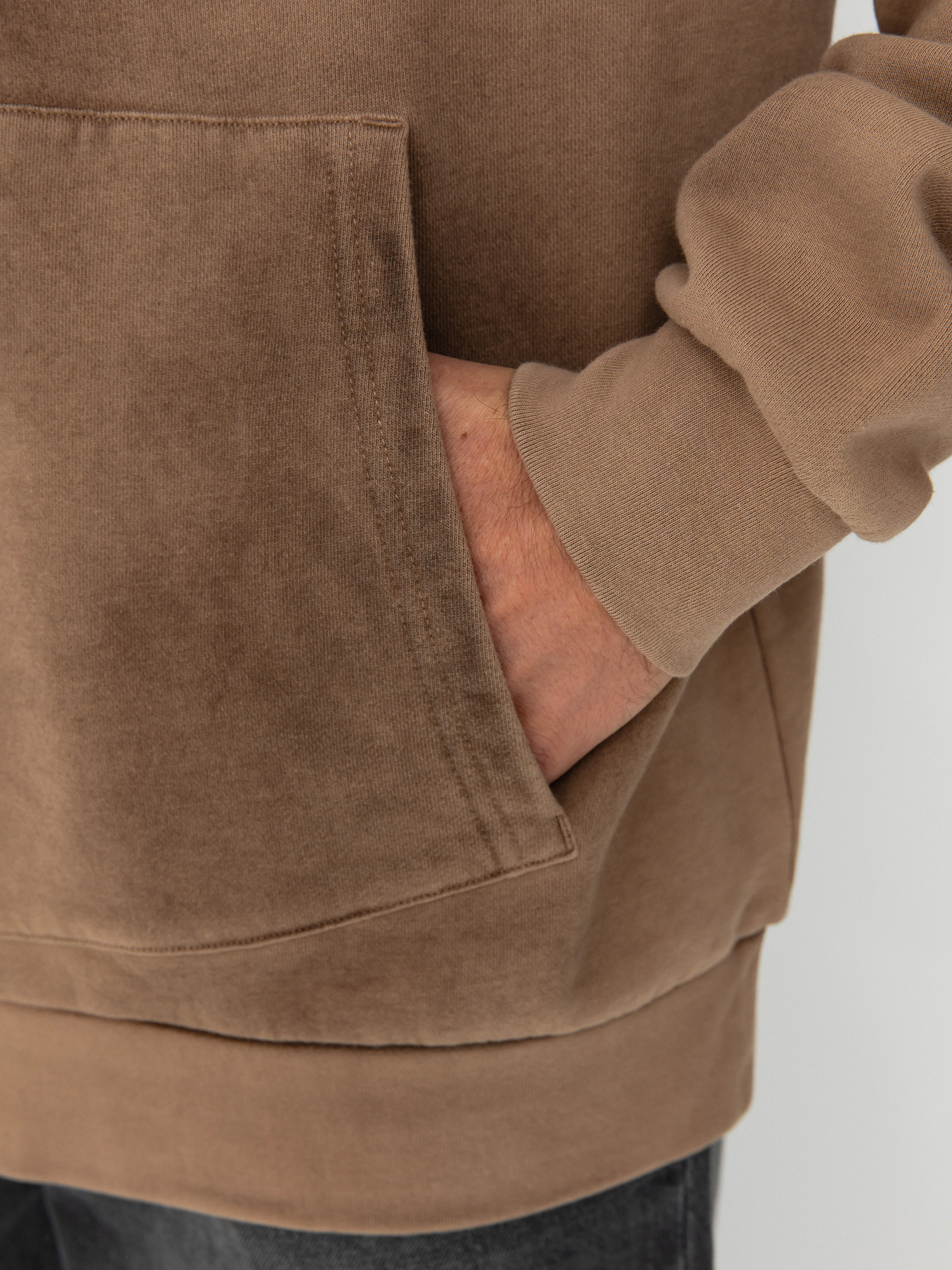 Kapucnis pulóver RipNDip Keep Out HD (almond)