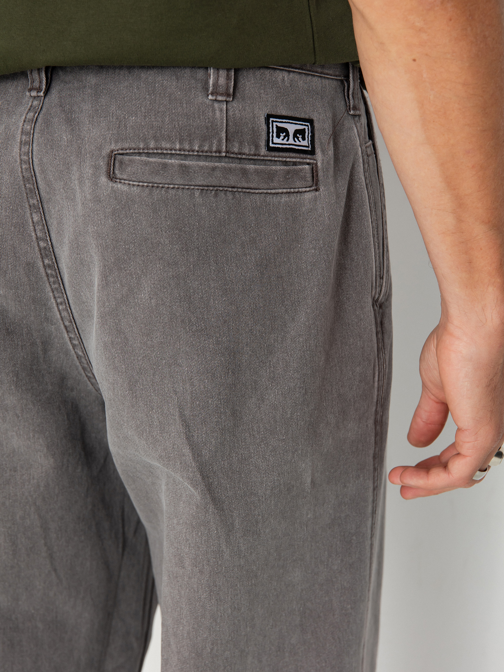 OBEY Bigwig Chino Kisnadrág (pigment java brown)