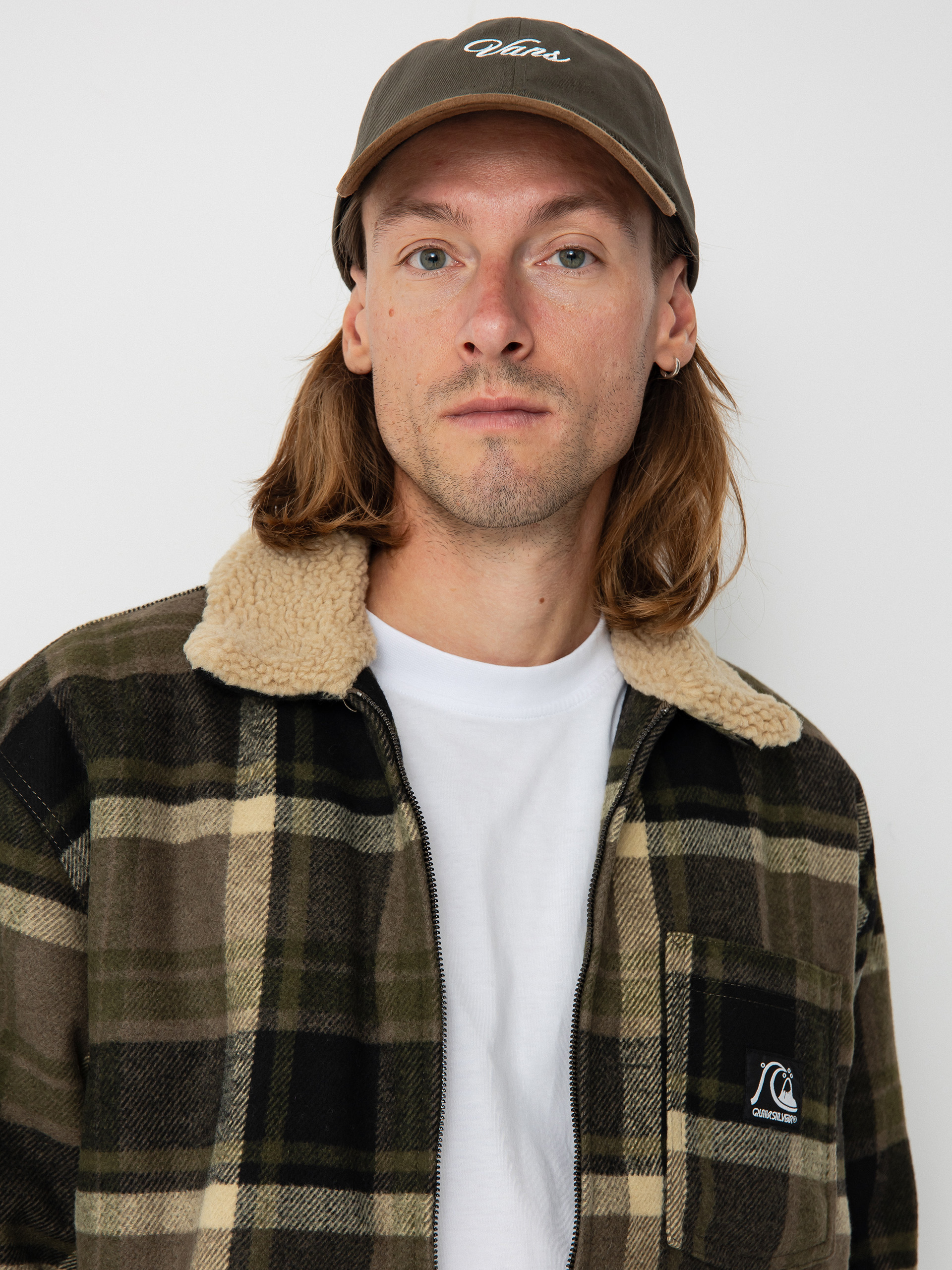 Quiksilver Dna Sherpa Harrington Dzseki (canteen dna surf harrington)