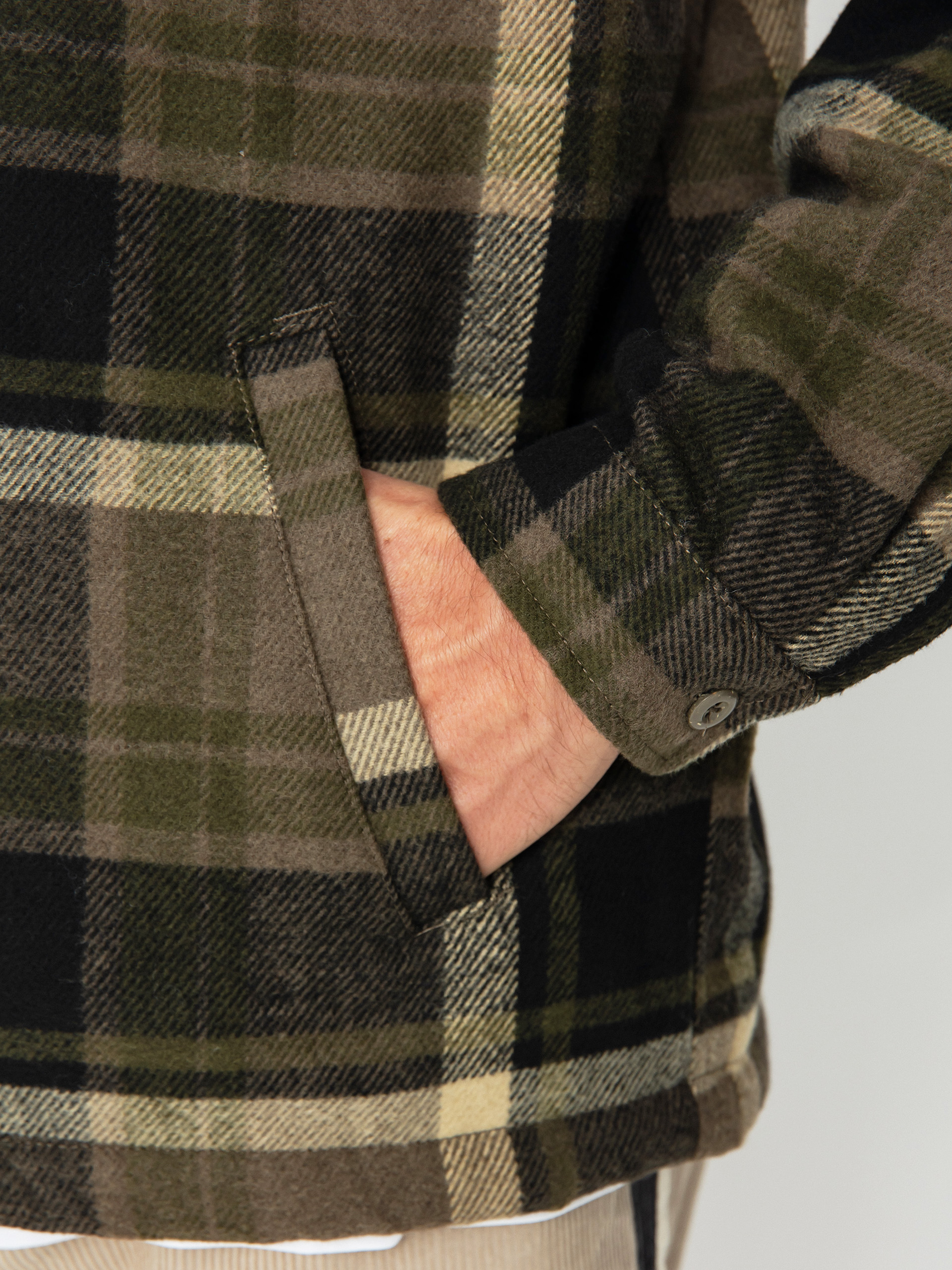 Quiksilver Dna Sherpa Harrington Dzseki (canteen dna surf harrington)