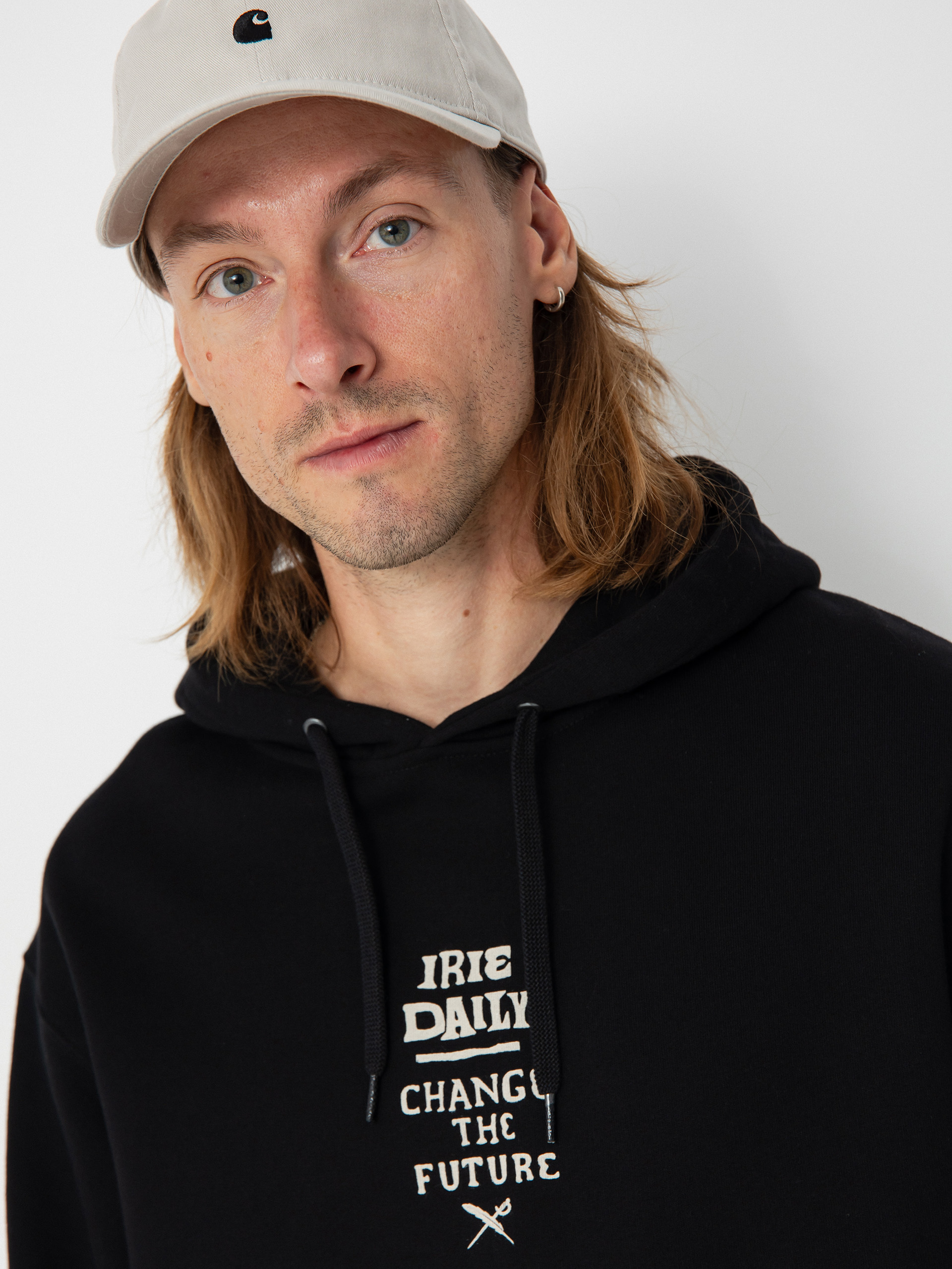 Iriedaily Change Future HD Kapucnis pulóver (black)