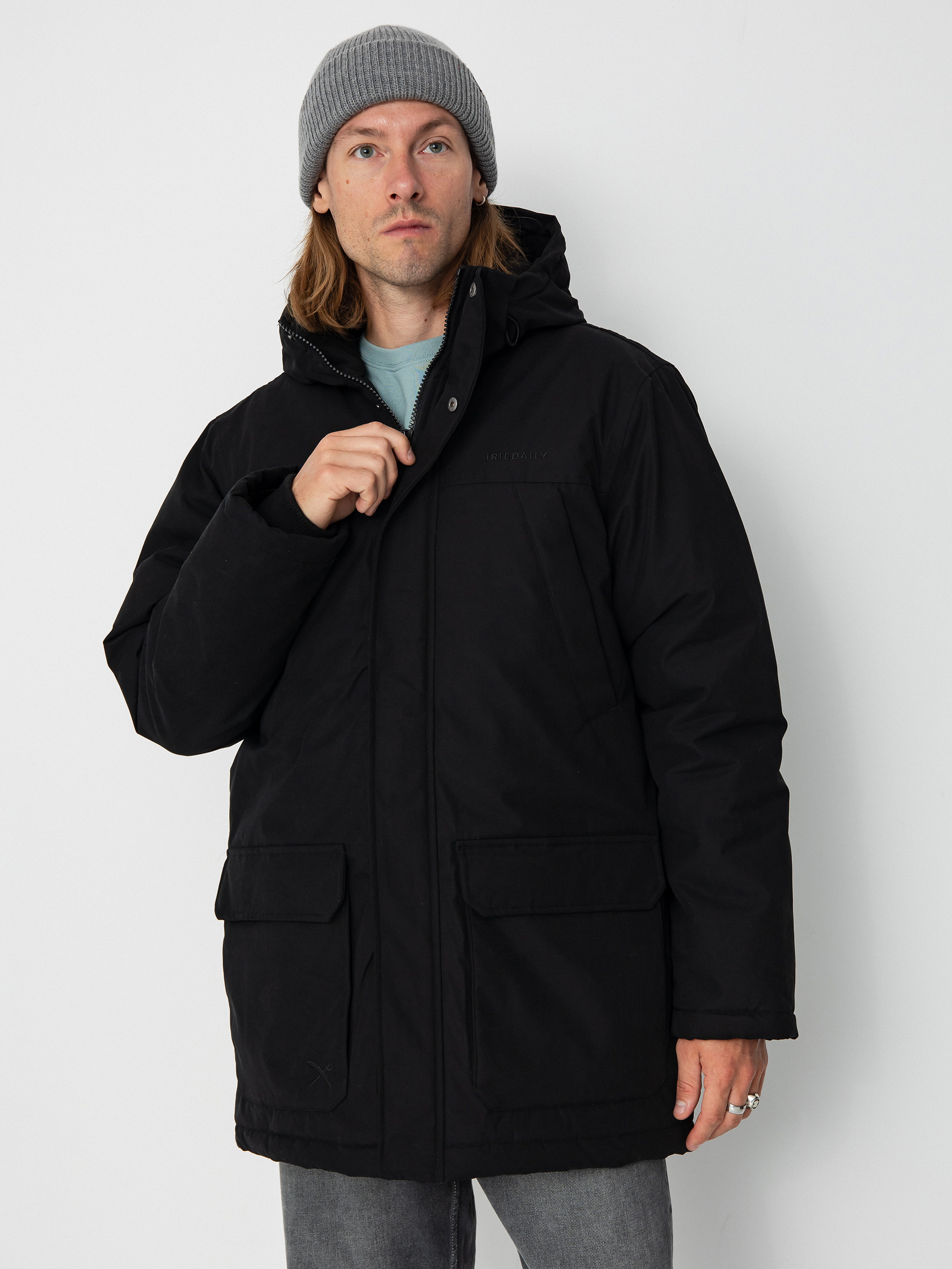 Iriedaily Nilas Parka Dzseki (black)
