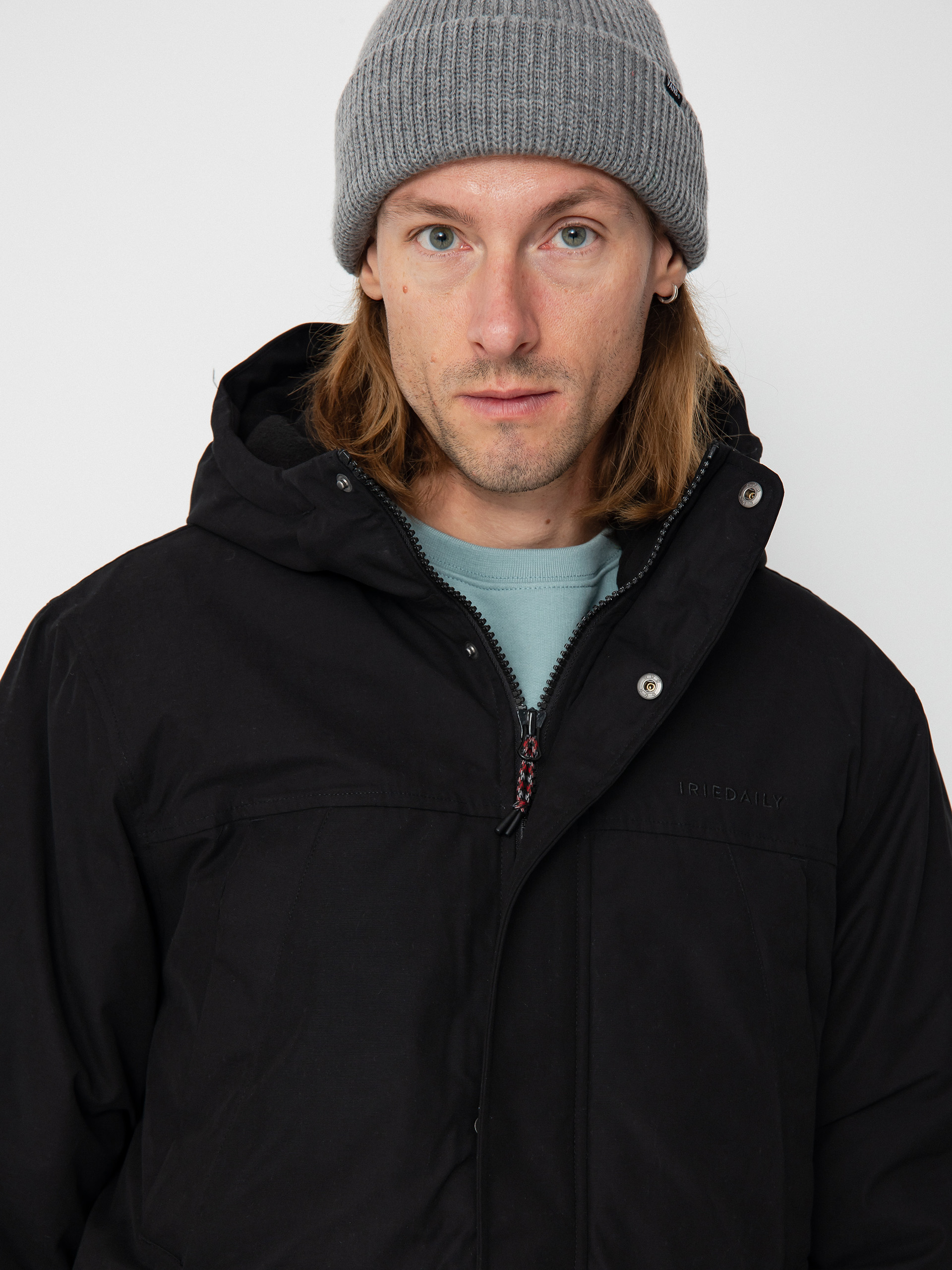 Iriedaily Nilas Parka Dzseki (black)