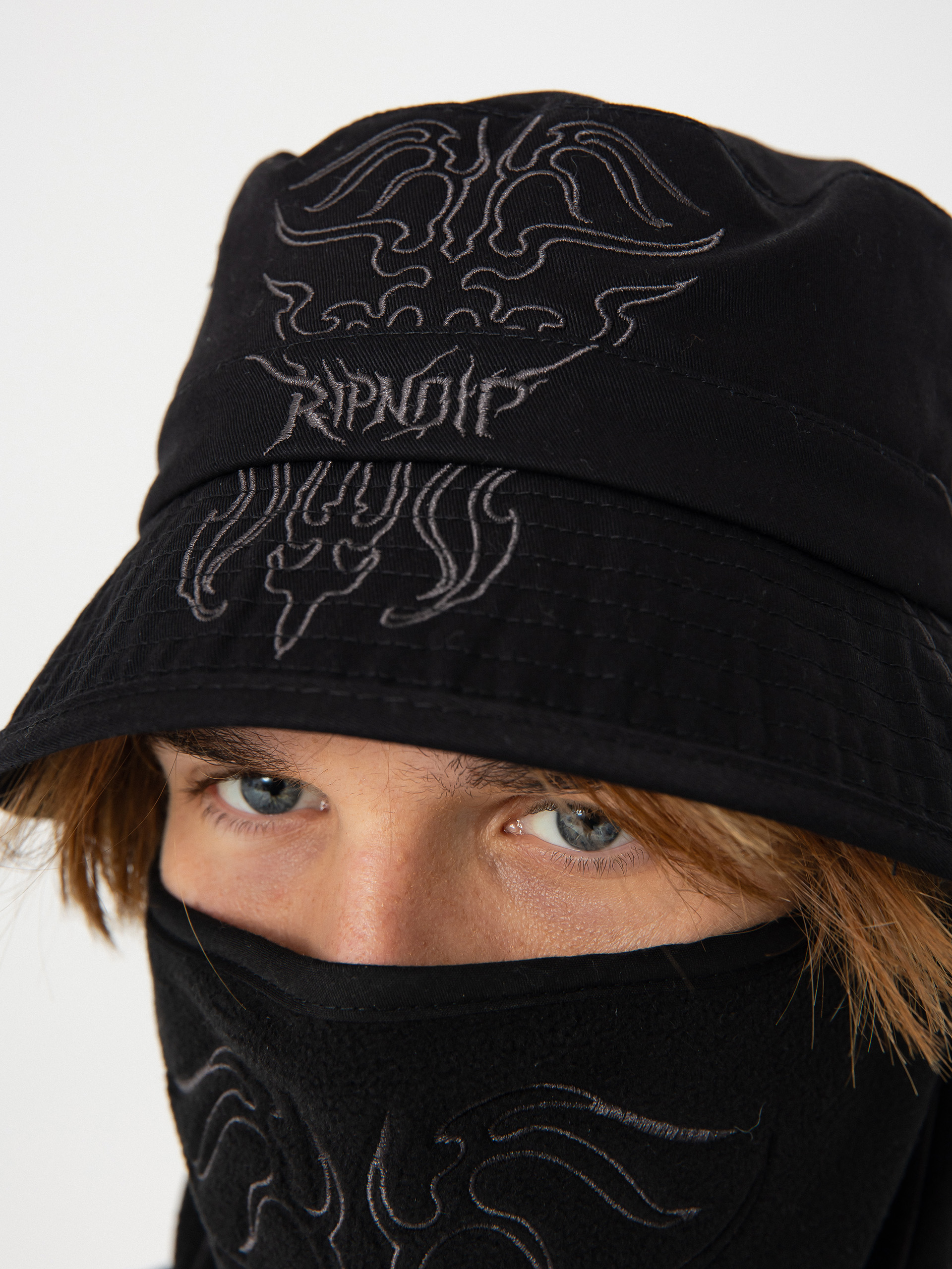 Kalap RipNDip Volt Face Mask Bucket Hat (black)