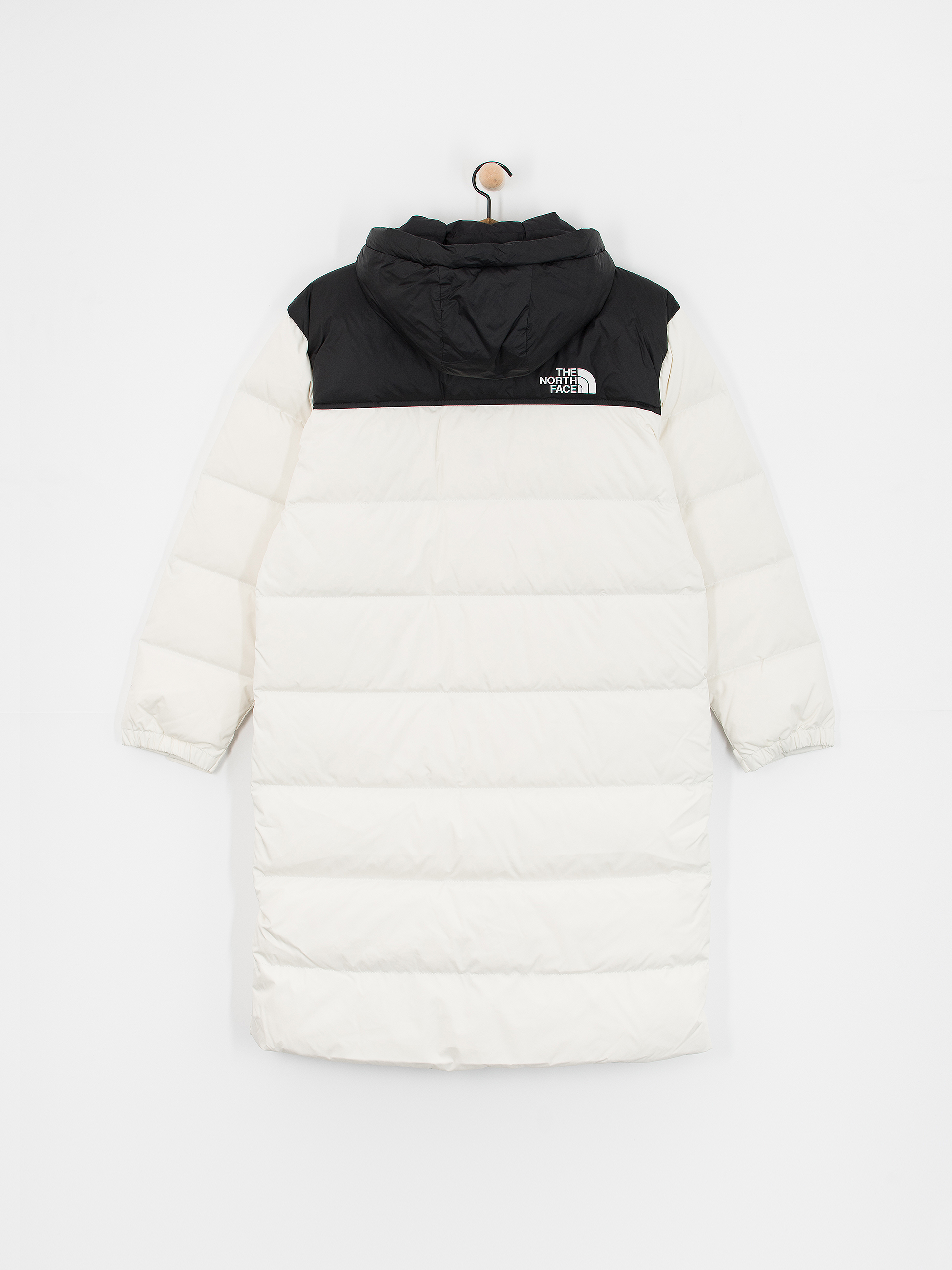 Dzseki The North Face Nuptse Parka (white dune/tnf black)