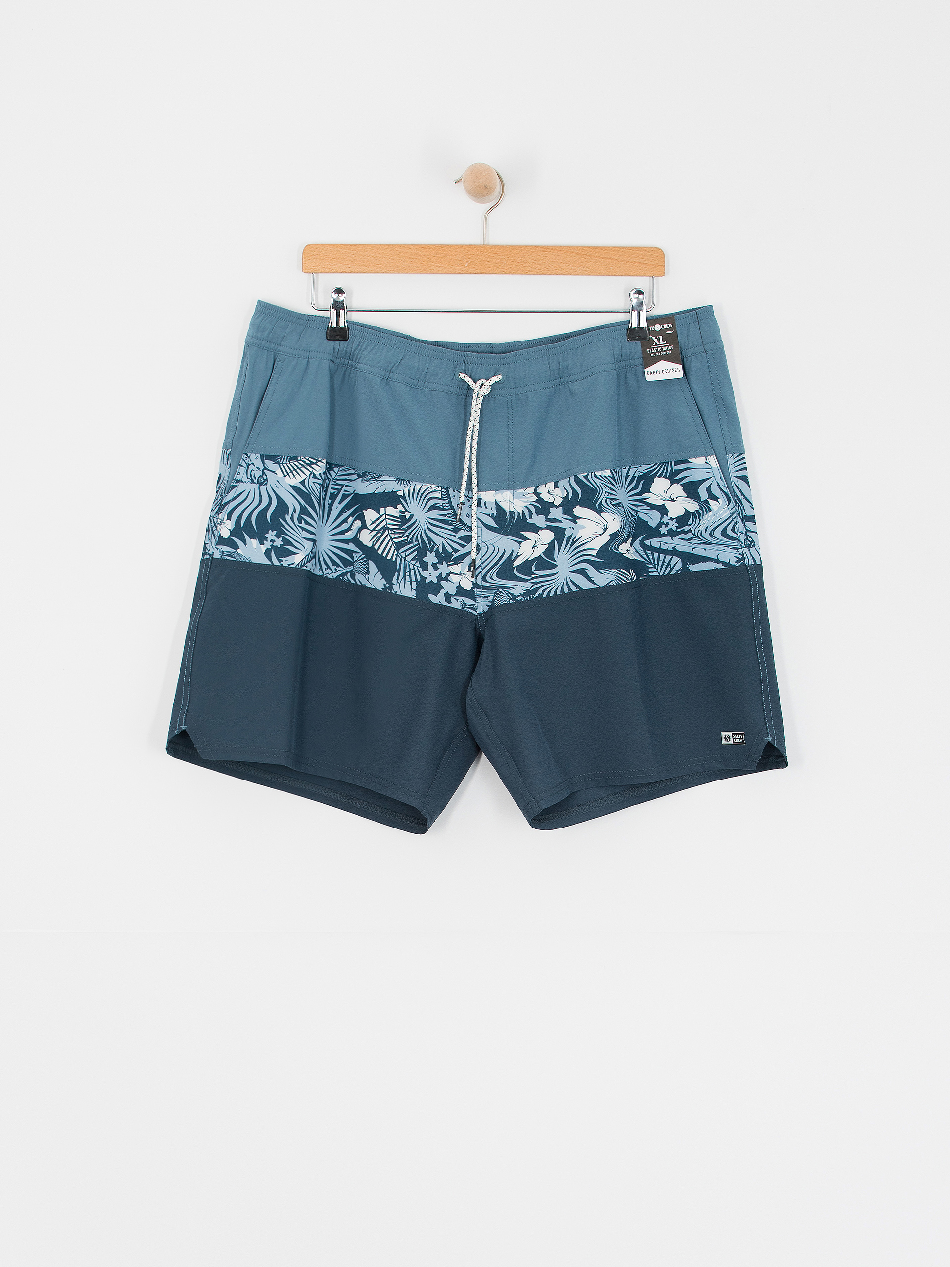 Salty Crew Beacons 2 Elastic Boardshort (slate)