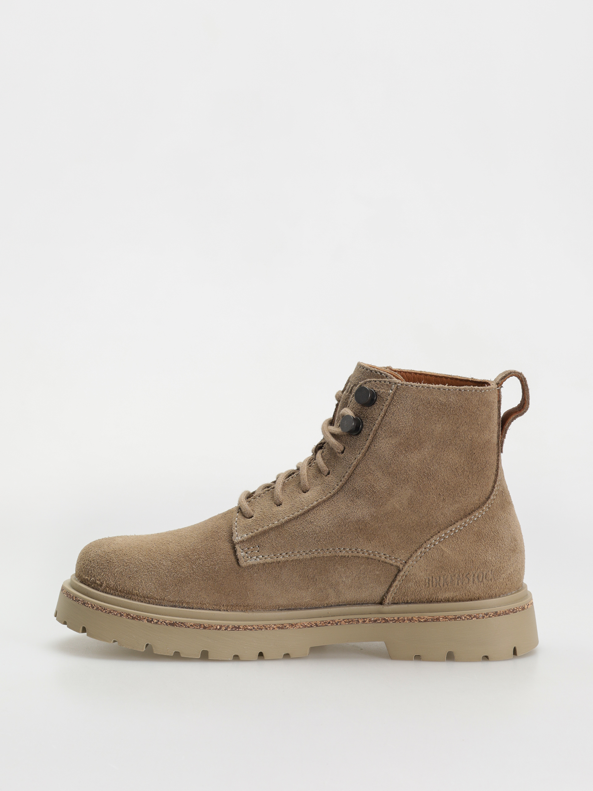 Birkenstock Highwood Lace Mid Suede Leather Narrow Wmn Cipők (taupe)