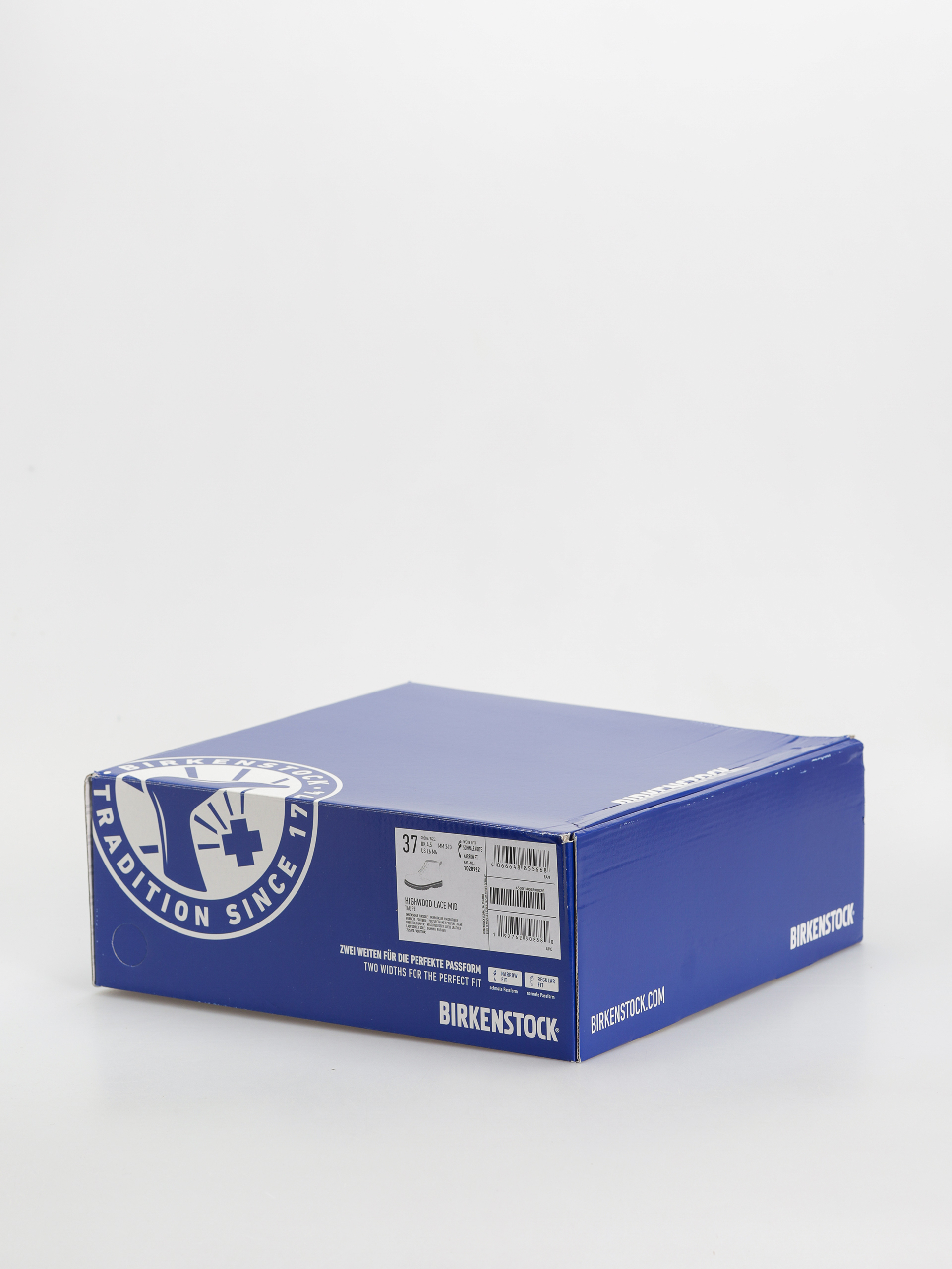 Birkenstock Highwood Lace Mid Suede Leather Narrow Wmn Cipők (taupe)