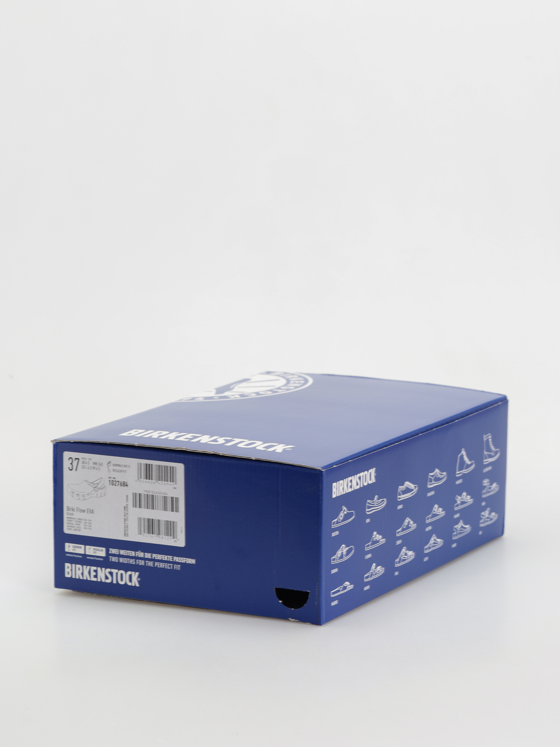 Birkenstock Birki Flow EVA Regular Flip-flop papucsok (black)