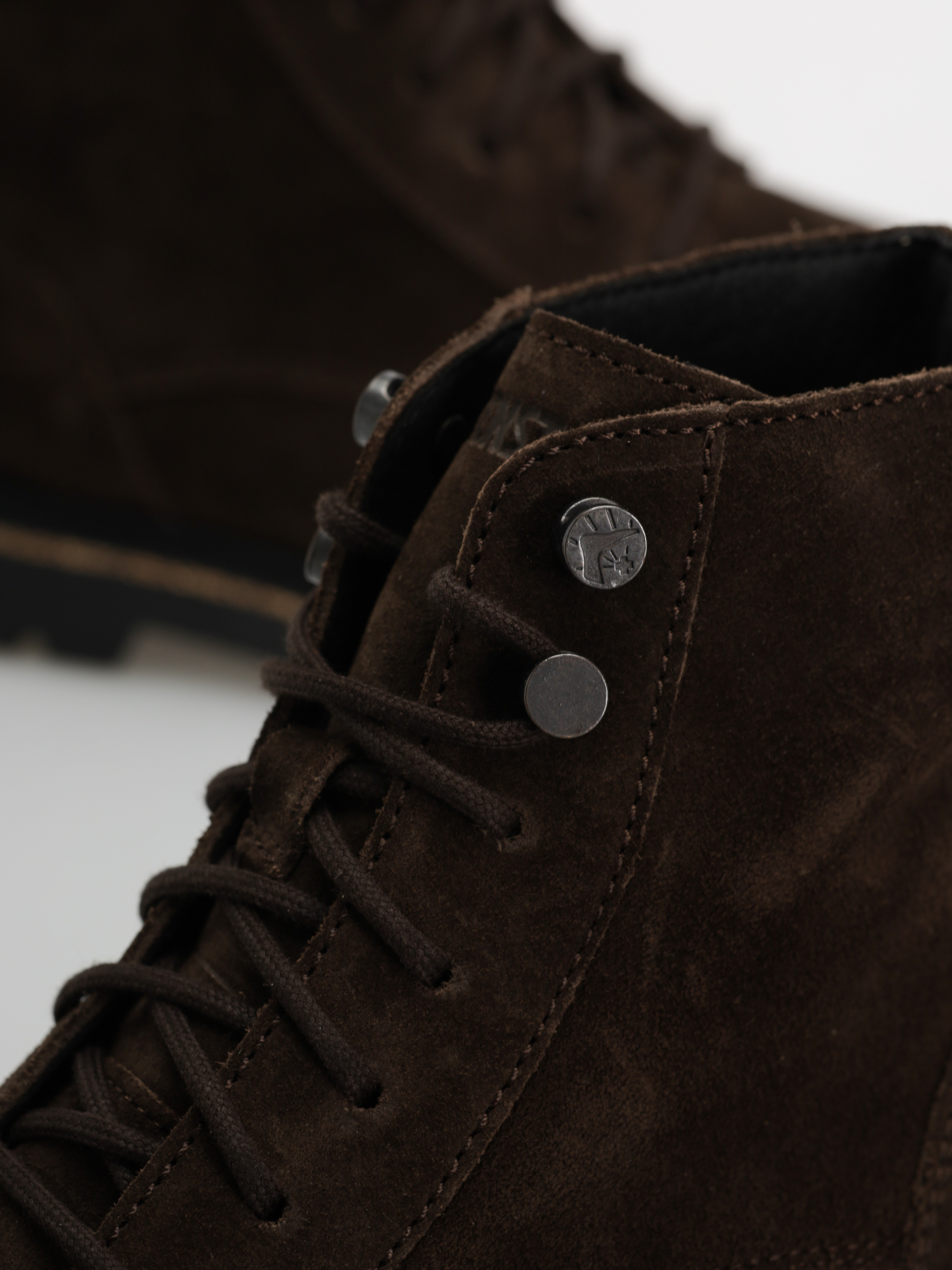 Birkenstock Highwood Lace Mid Suede Leather Regular Cipők (mocha)