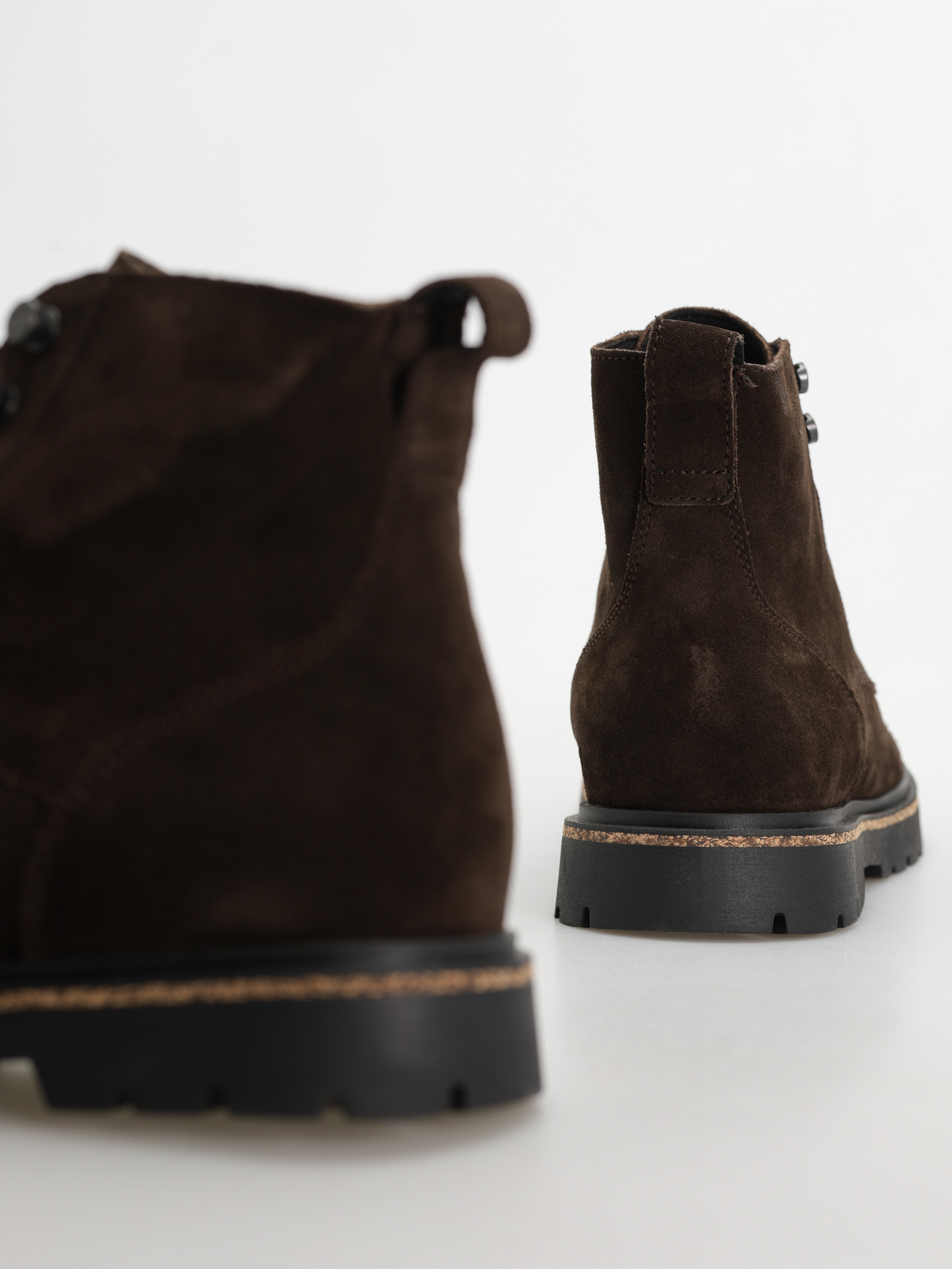 Birkenstock Highwood Lace Mid Suede Leather Regular Cipők (mocha)