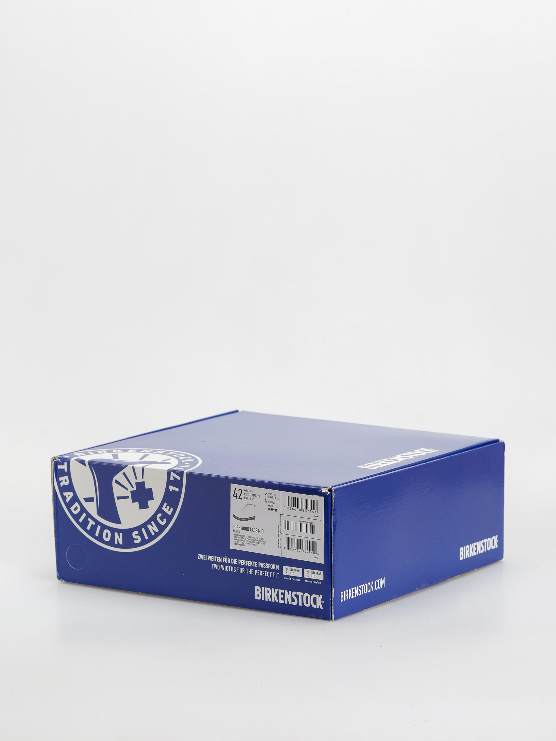 Birkenstock Highwood Lace Mid Suede Leather Regular Cipők (mocha)