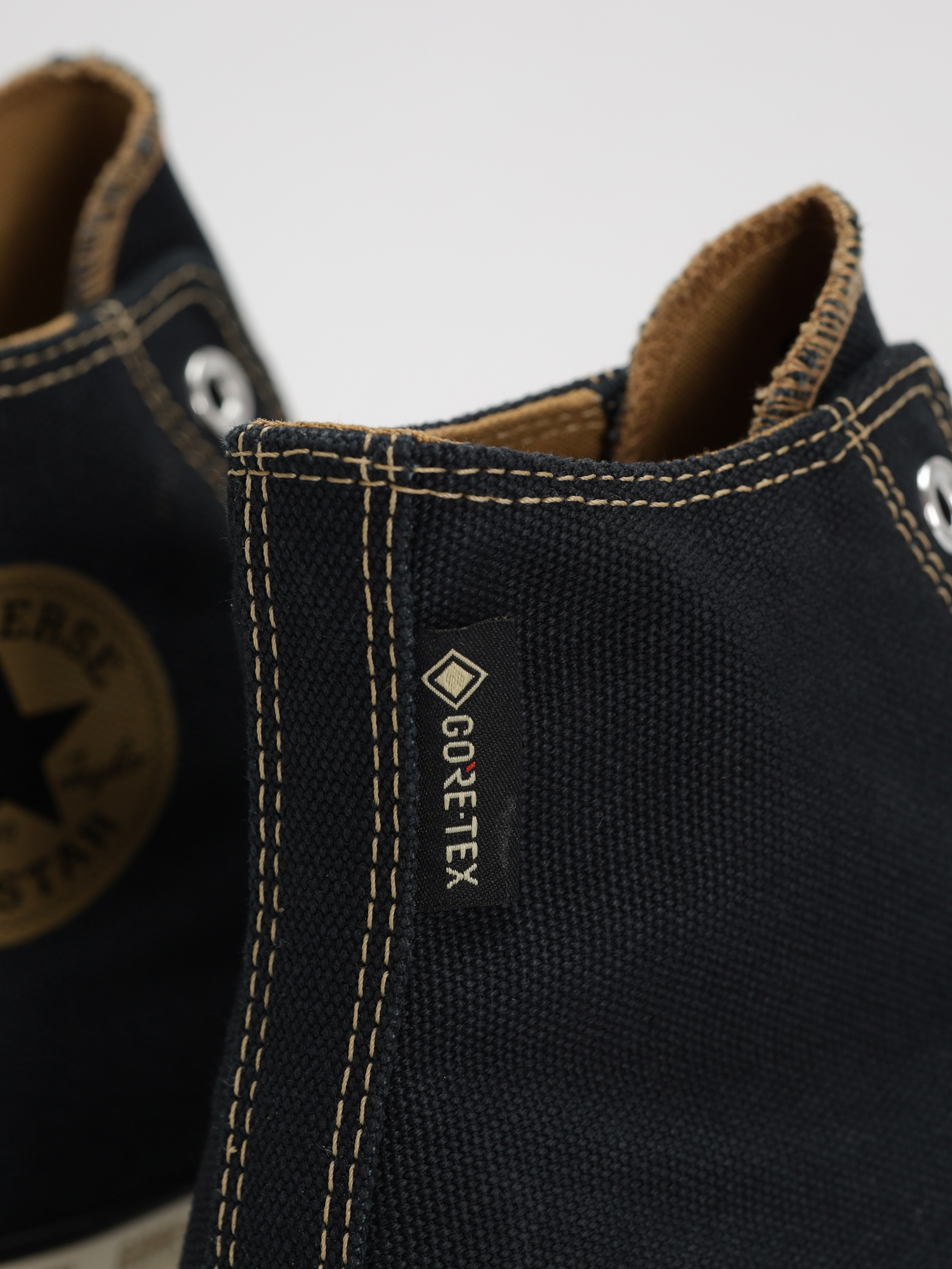 Converse Chuck 70 GTX Hi Tornacipők (black/toadstool tan/egret)