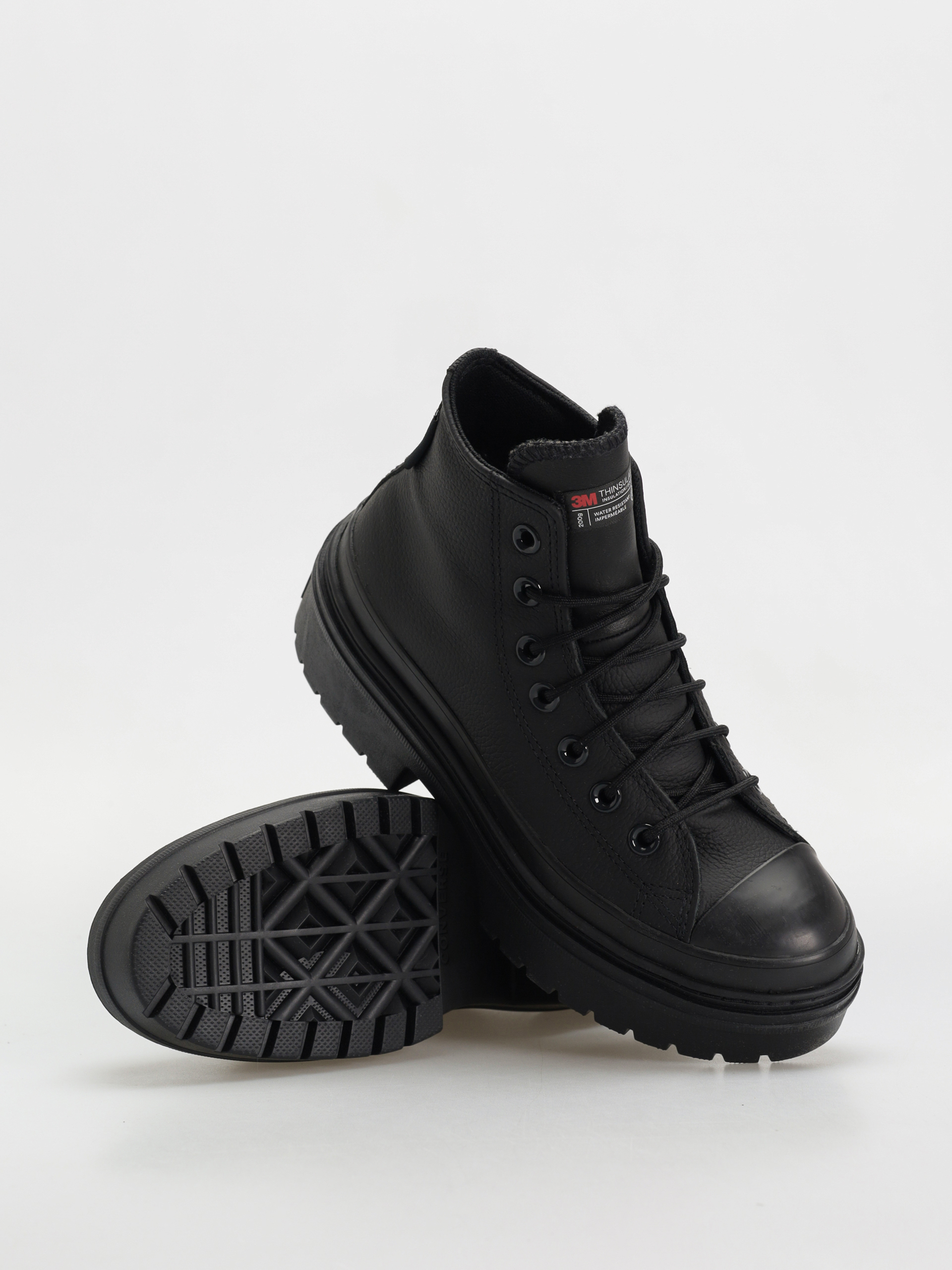 Converse Chuck Taylor All Star Lugged Heel Wmn Cipők (black)