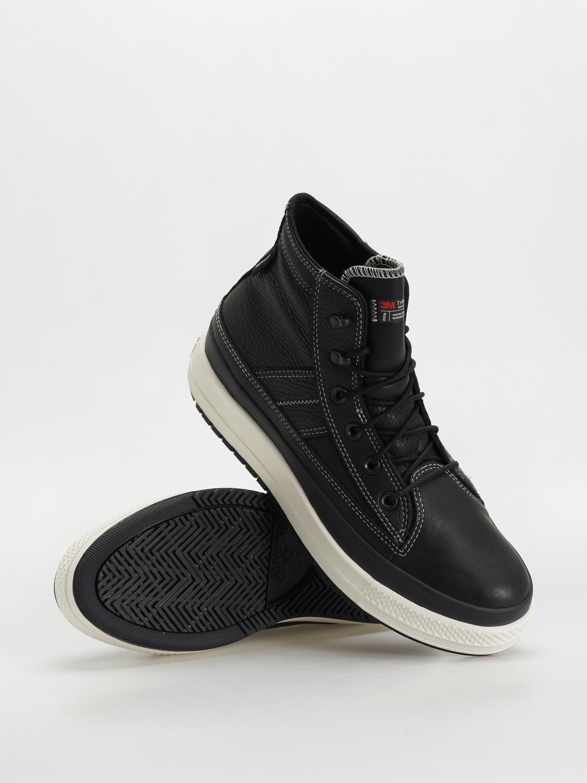 Converse Chuck Taylor All Star Equip Waterproof Cipők (black/black/vintage white)