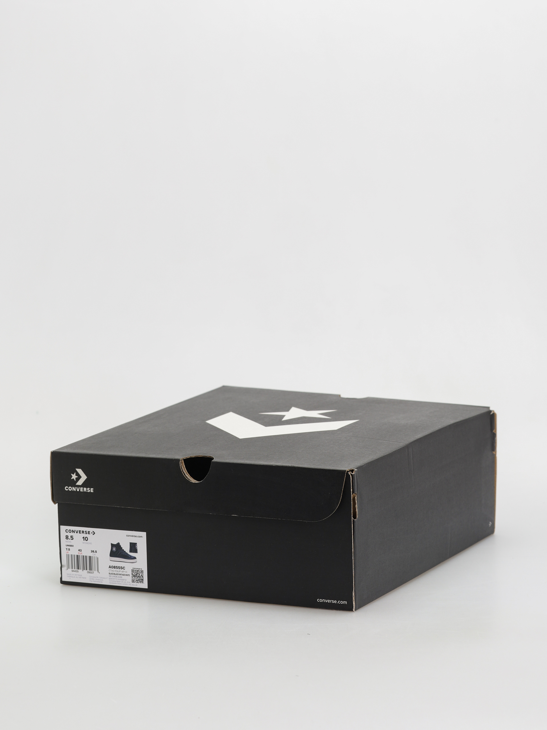 Converse Chuck Taylor All Star Equip Waterproof Cipők (black/black/vintage white)