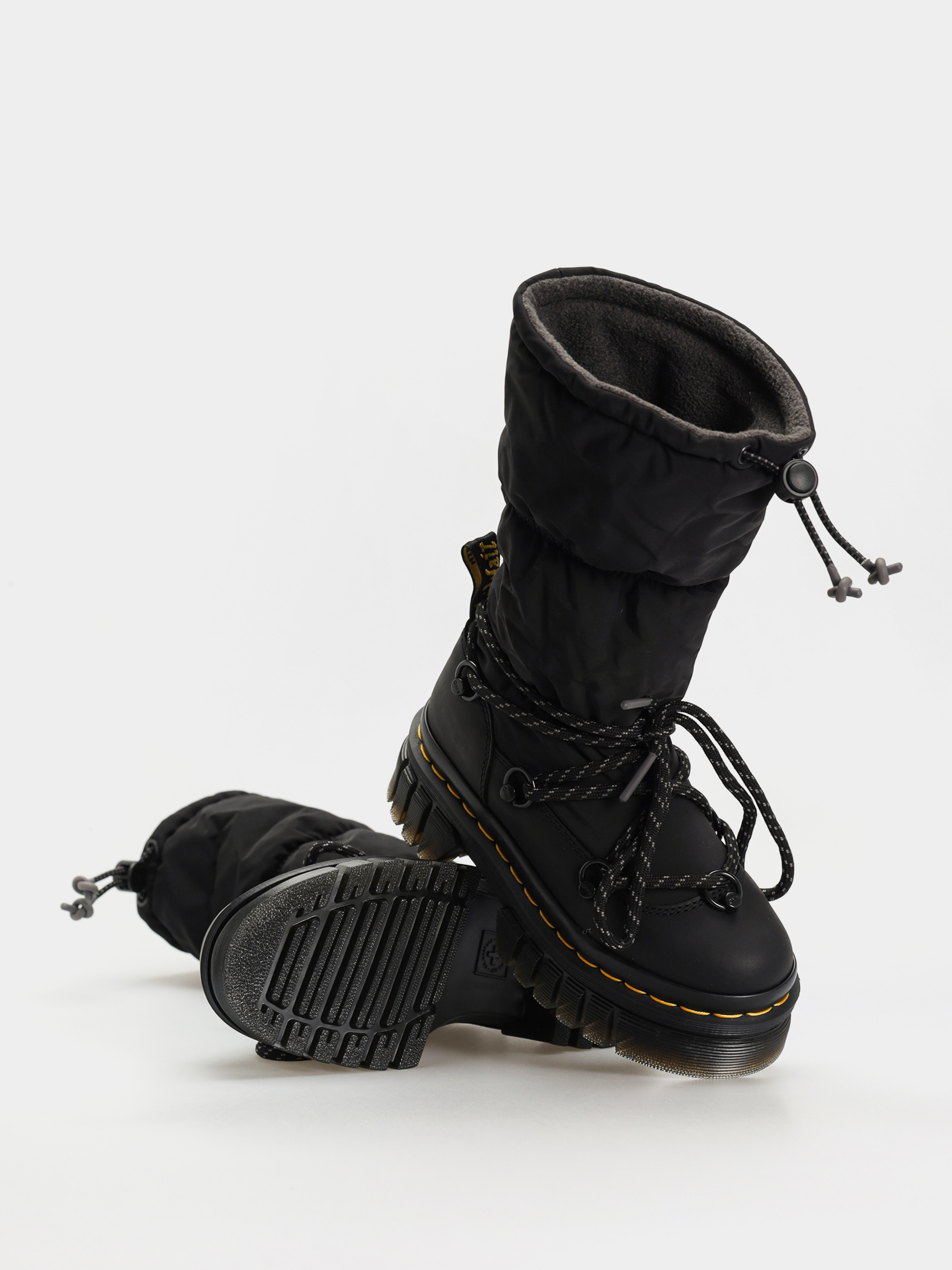 Dr. Martens Audrick Padded Hi Wmn Cipők (black snowplow wp/soft poly)