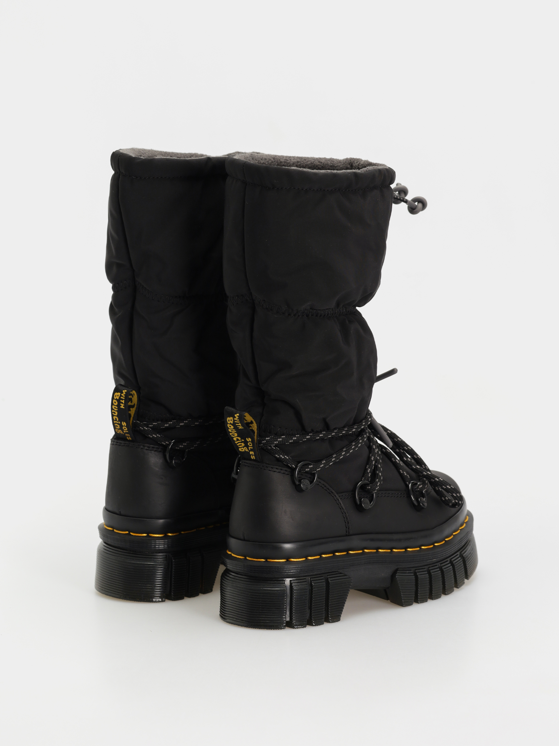 Dr. Martens Audrick Padded Hi Wmn Cipők (black snowplow wp/soft poly)