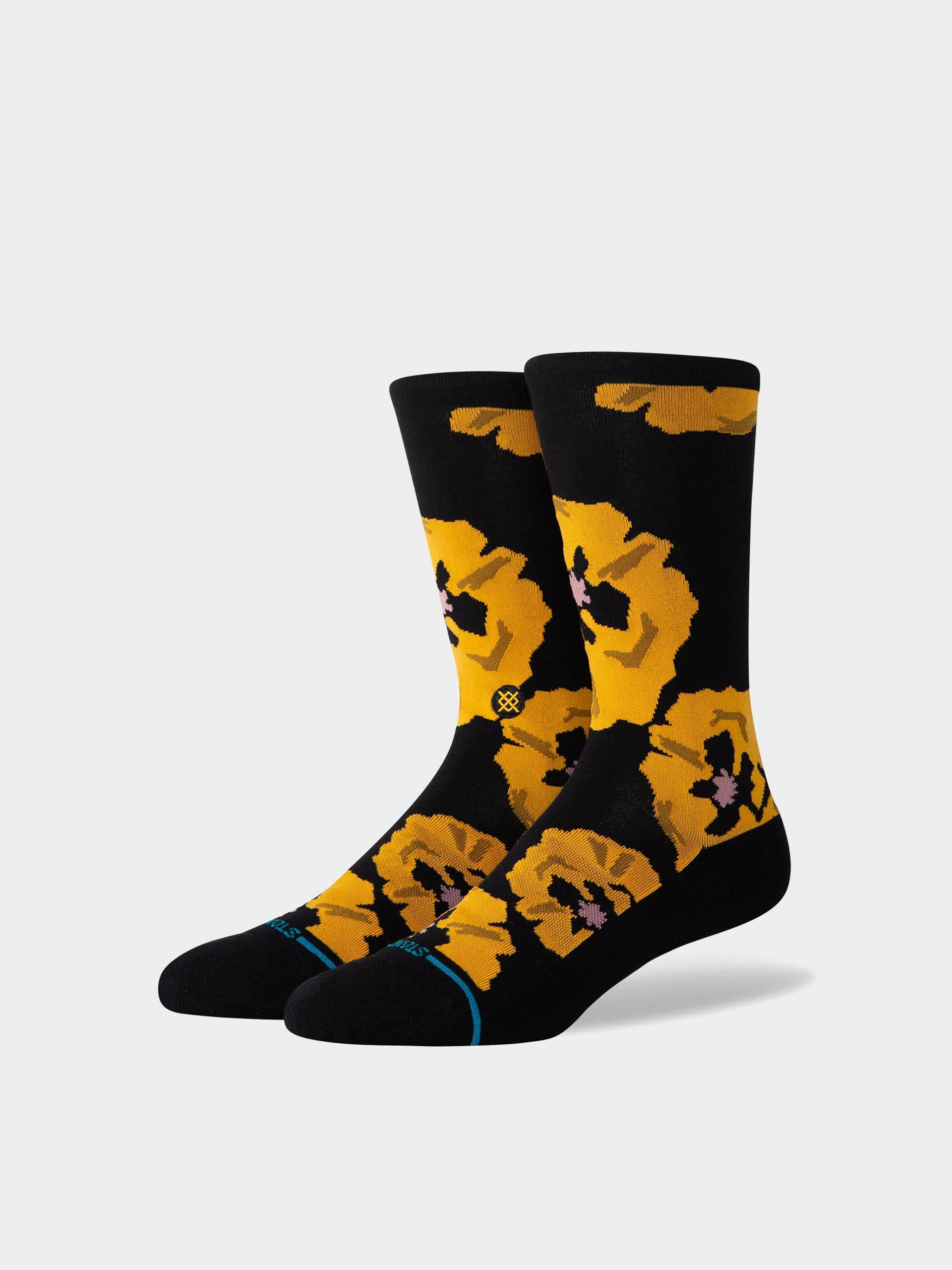 Stance Poppyland Crew Zokni (black)