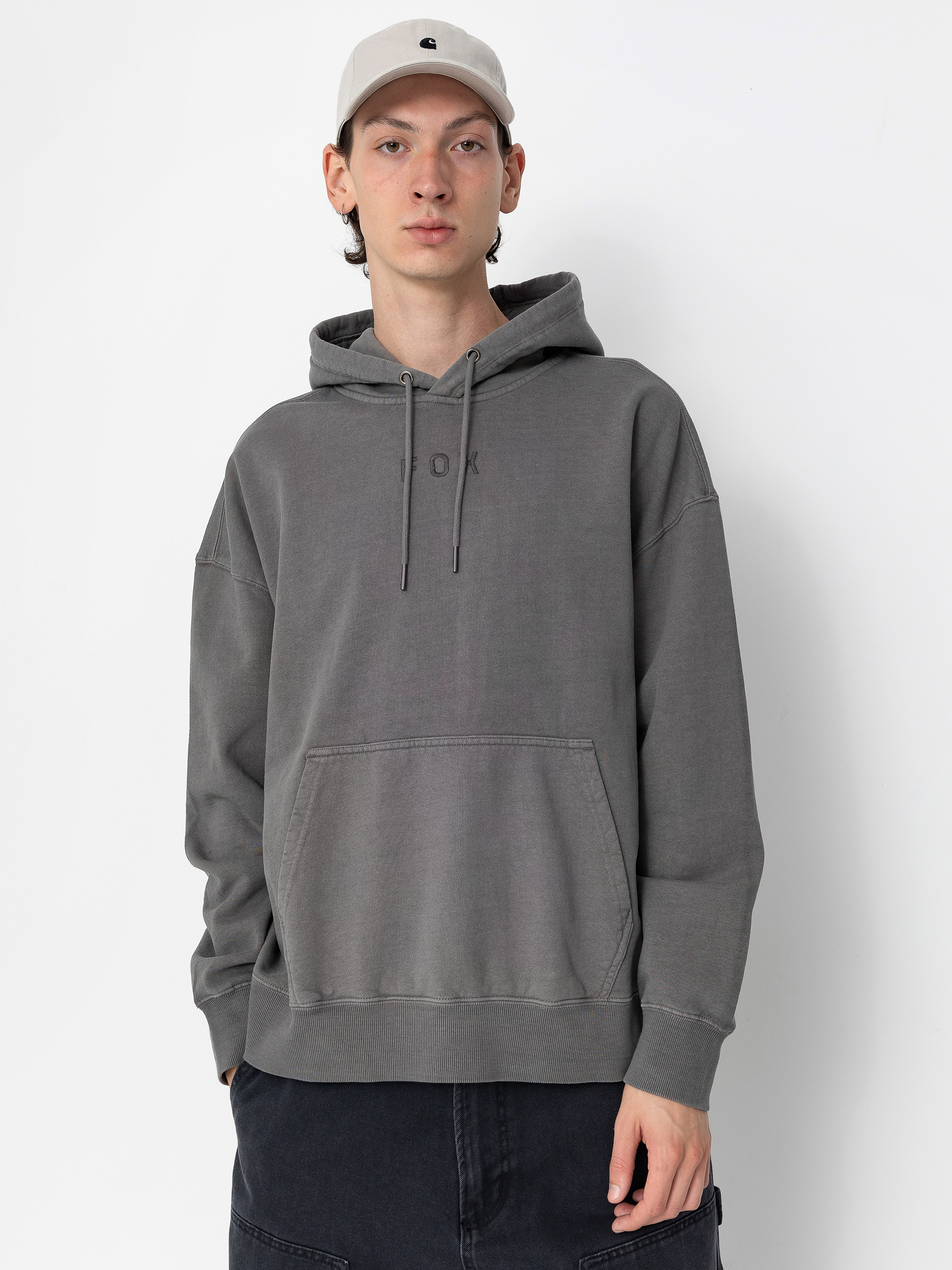 Kapucnis pulóver Fox Wordmark HD