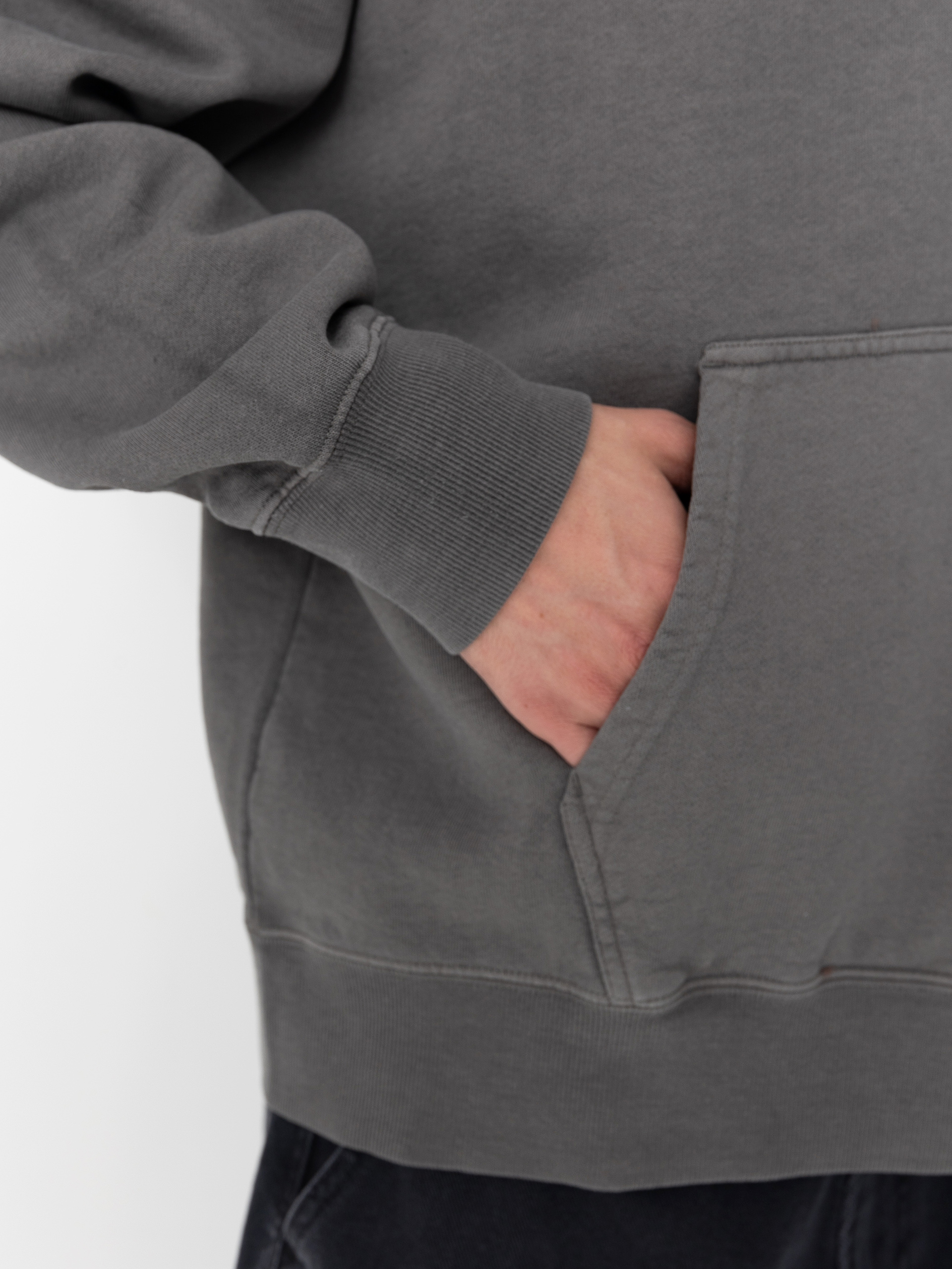 Kapucnis pulóver Fox Wordmark HD (petrol)