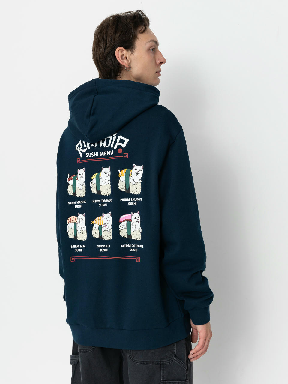 RipNDip Sushi Nerm HD Kapucnis pulóver (navy)