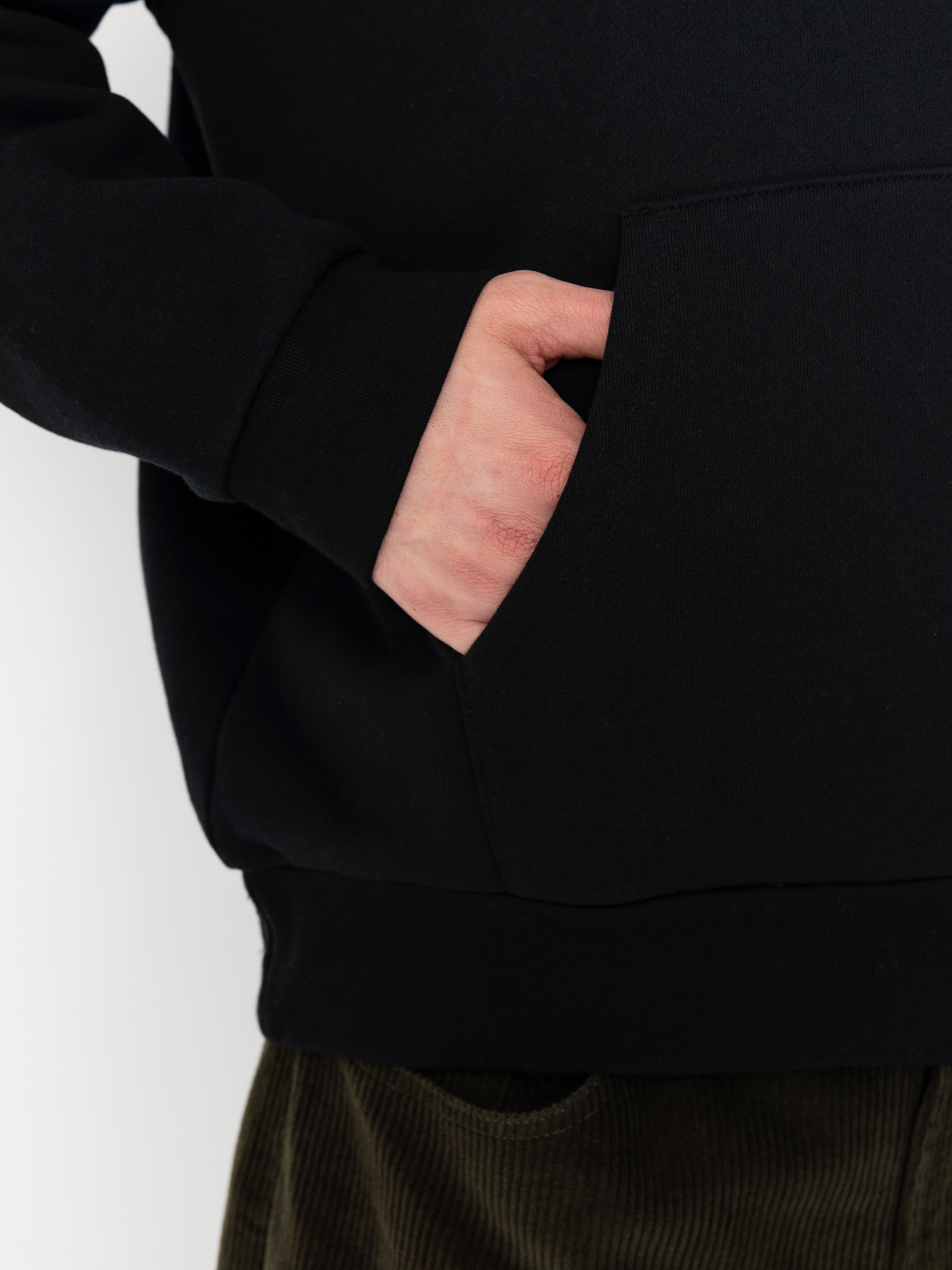 OBEY Posse Extra Heavy HD Kapucnis pulóver (black)