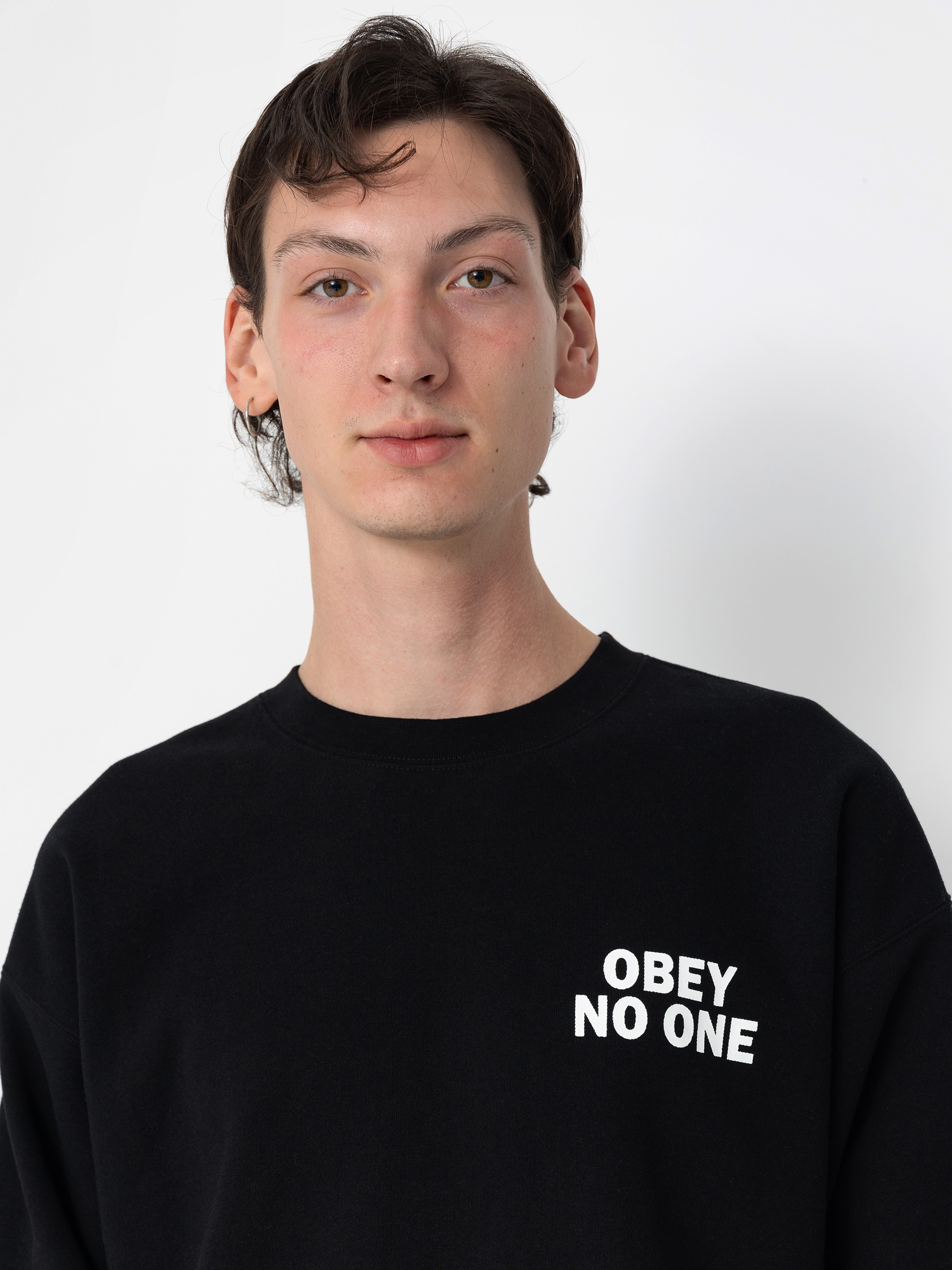 Pulóver OBEY No One (black)
