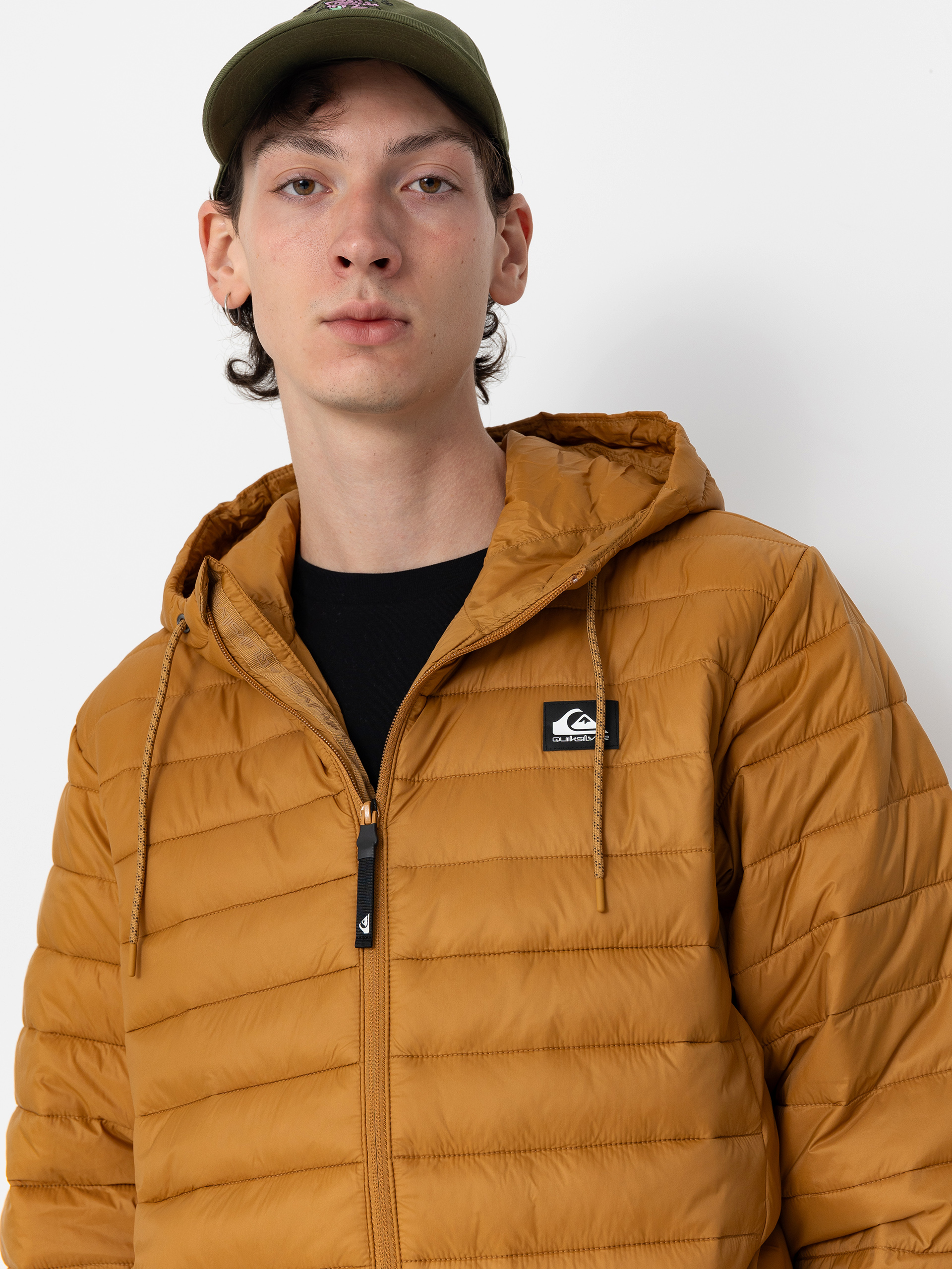 Quiksilver Scaly Hood Dzseki (bone brown)