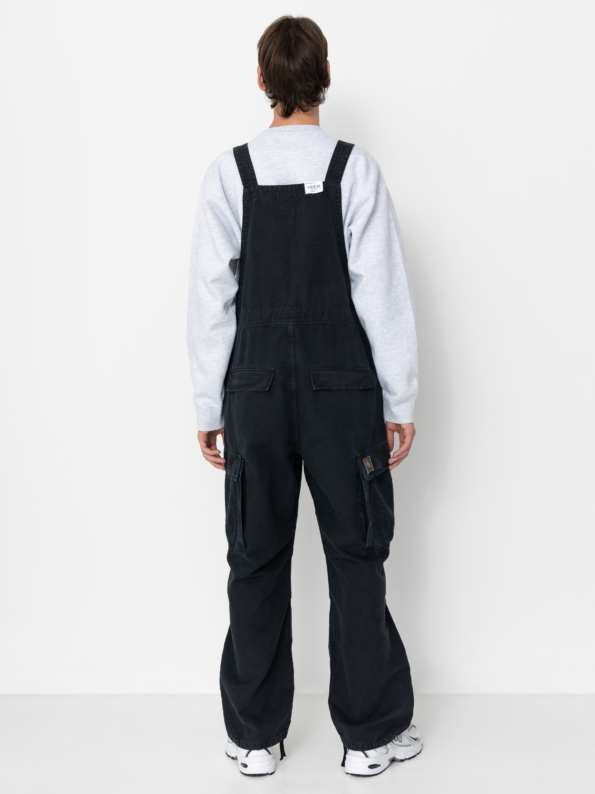 Kisnadrág Carhartt WIP Cargo Bib Overall (black)