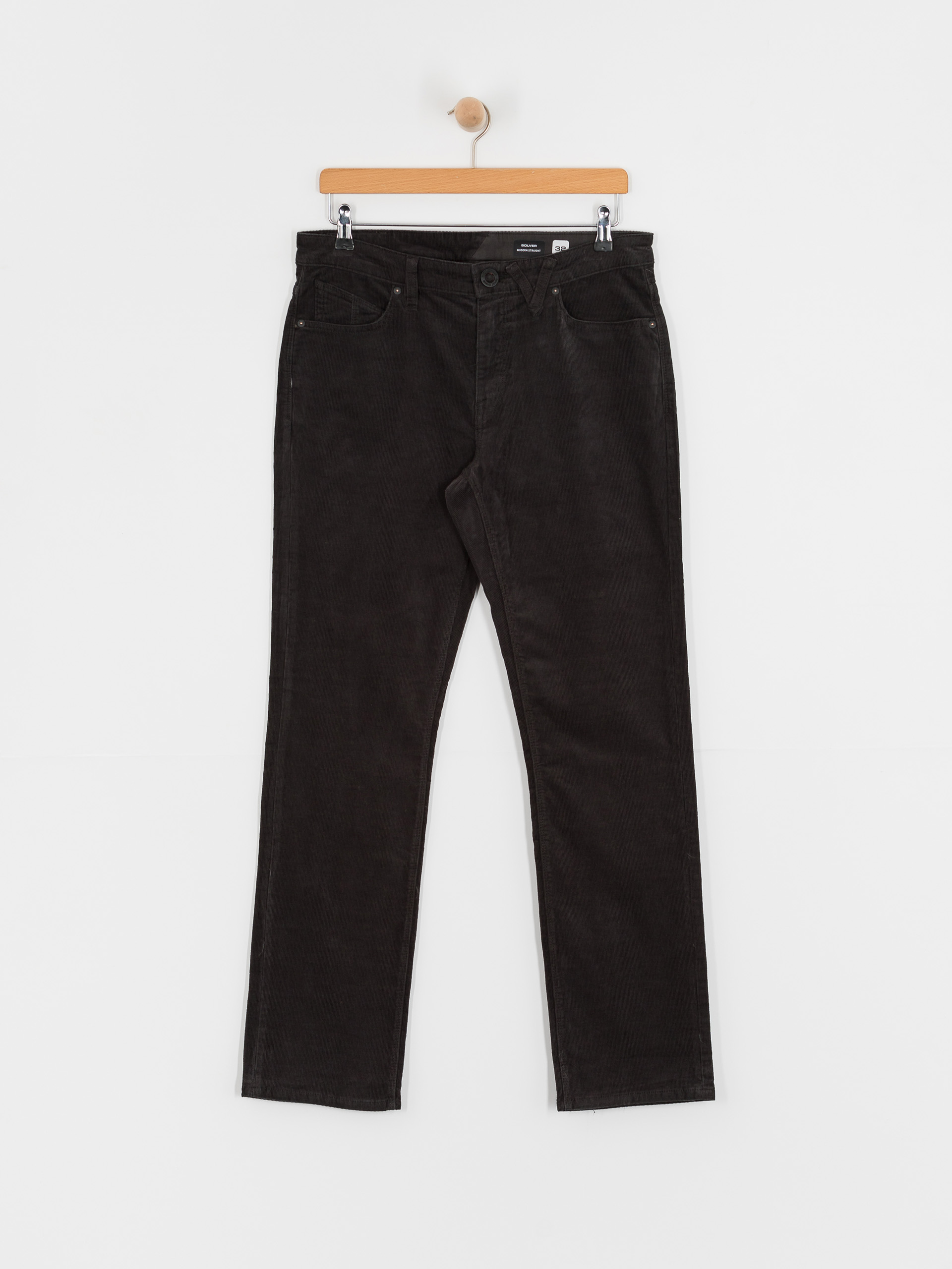 Volcom Solver 5 Pocket Cord Kisnadrág (stealth)