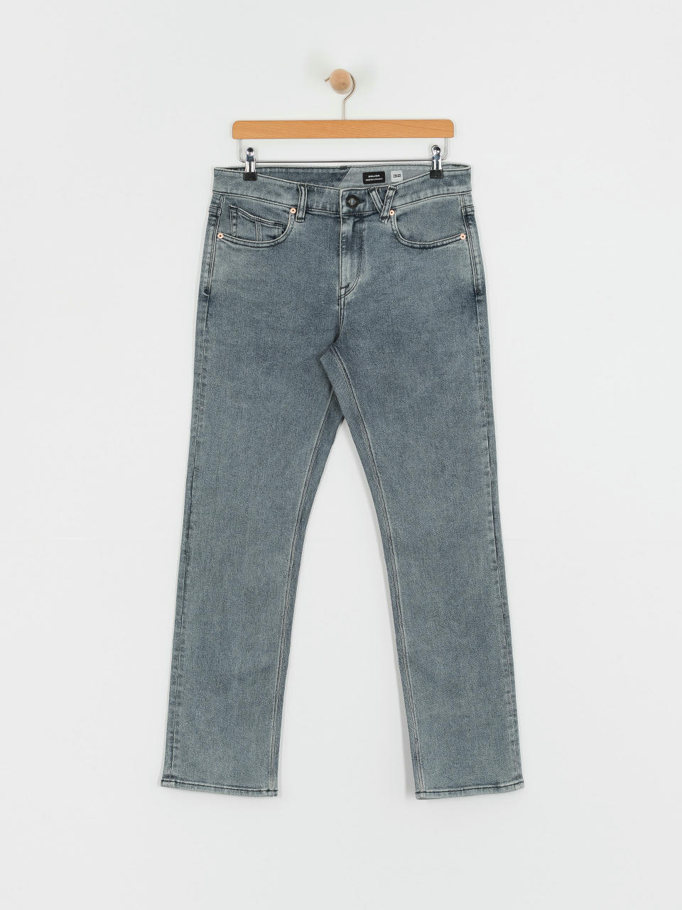 Volcom Solver Denim Kisnadrág (ash blue)