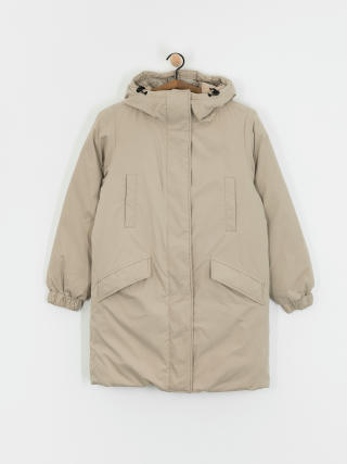 Volcom Sleepi Puff Up Parka Dzseki Wmn (light khaki)