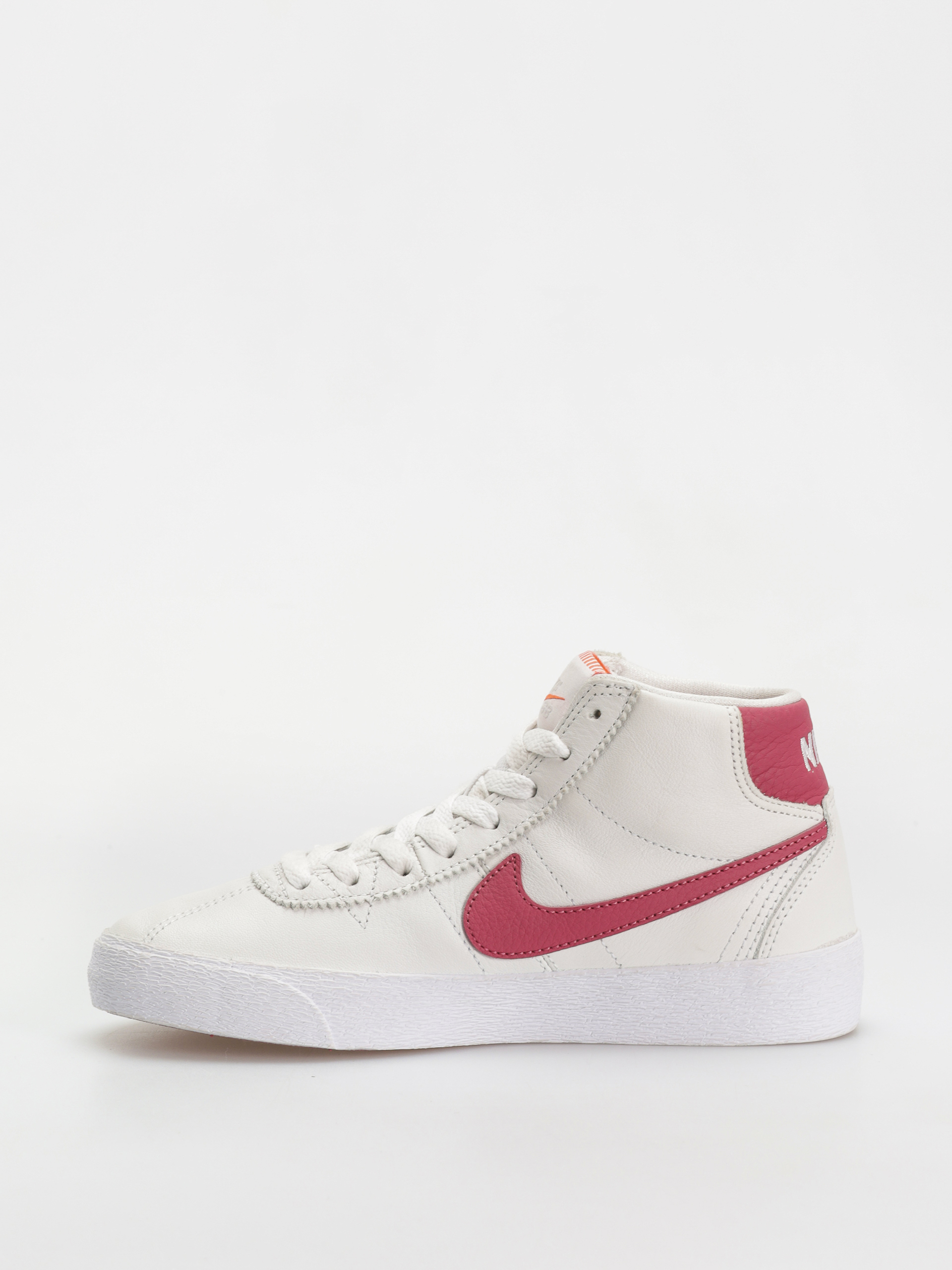 Nike SB Bruin Hi Iso Cipők Wmn (white/sweet beet white sweet beet)