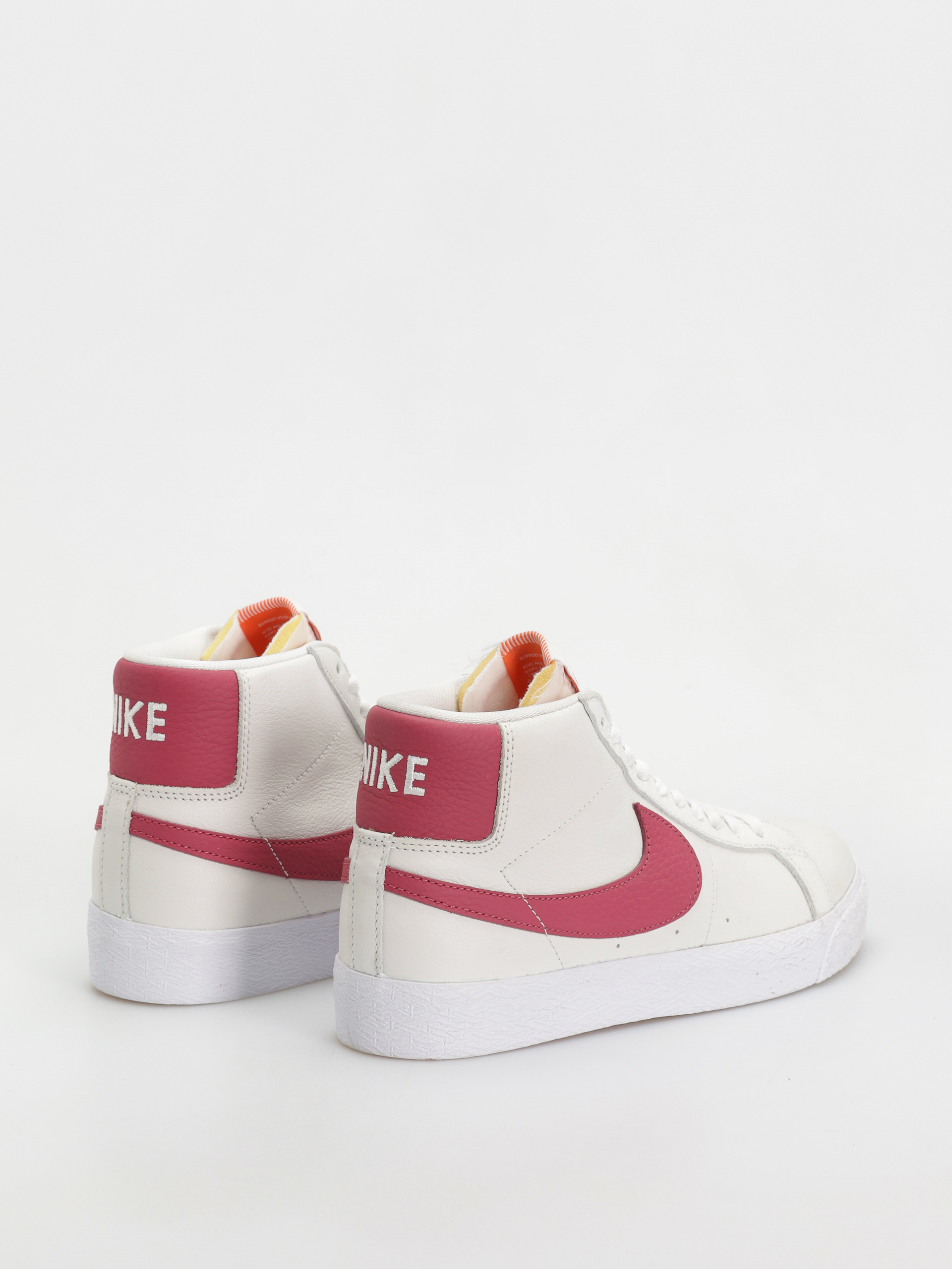 Nike SB Zoom Blazer Mid Iso Cipők (white/sweet beet white sweet beet)