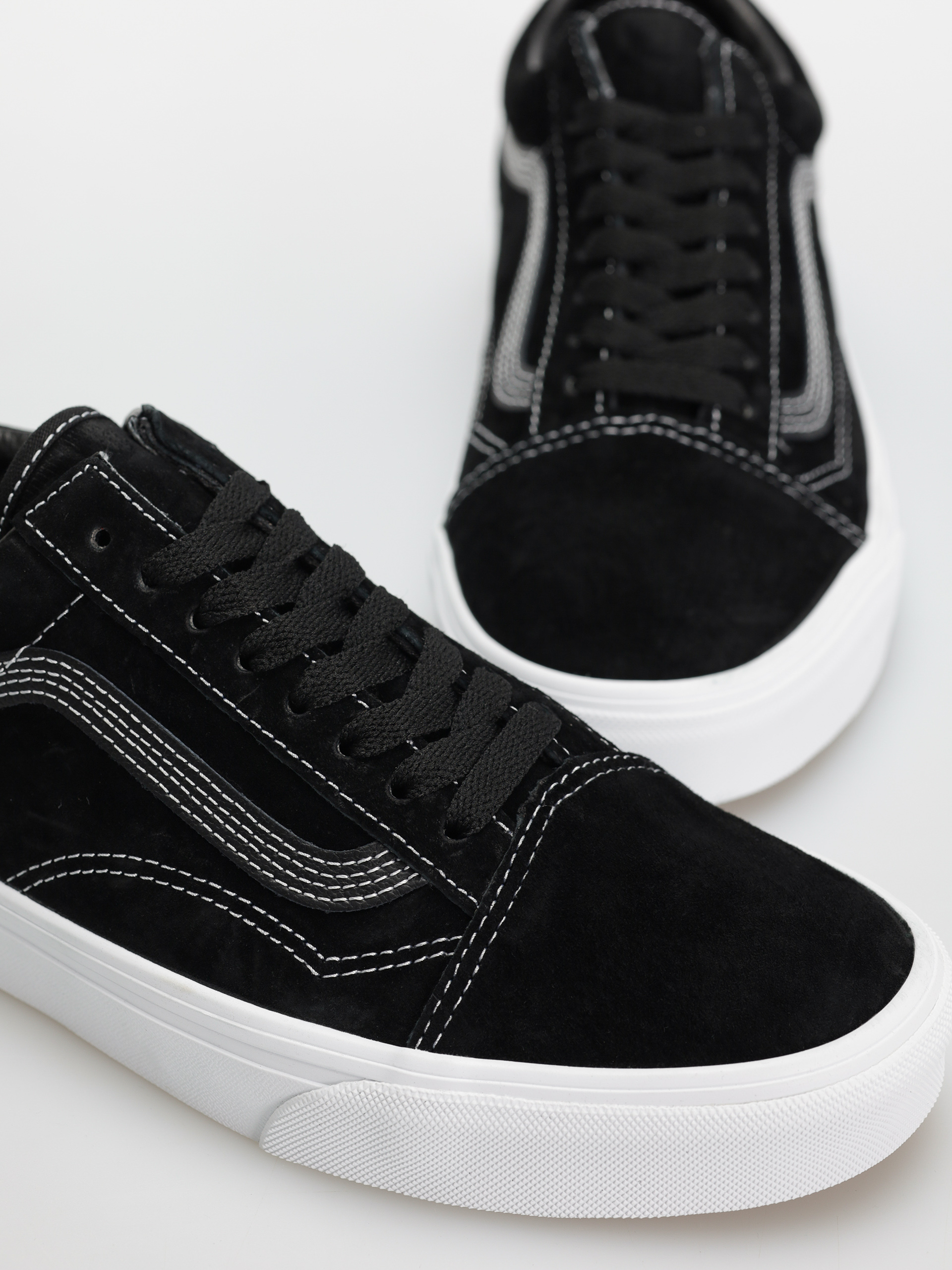 Vans Old Skool Cipők (pig suede black)